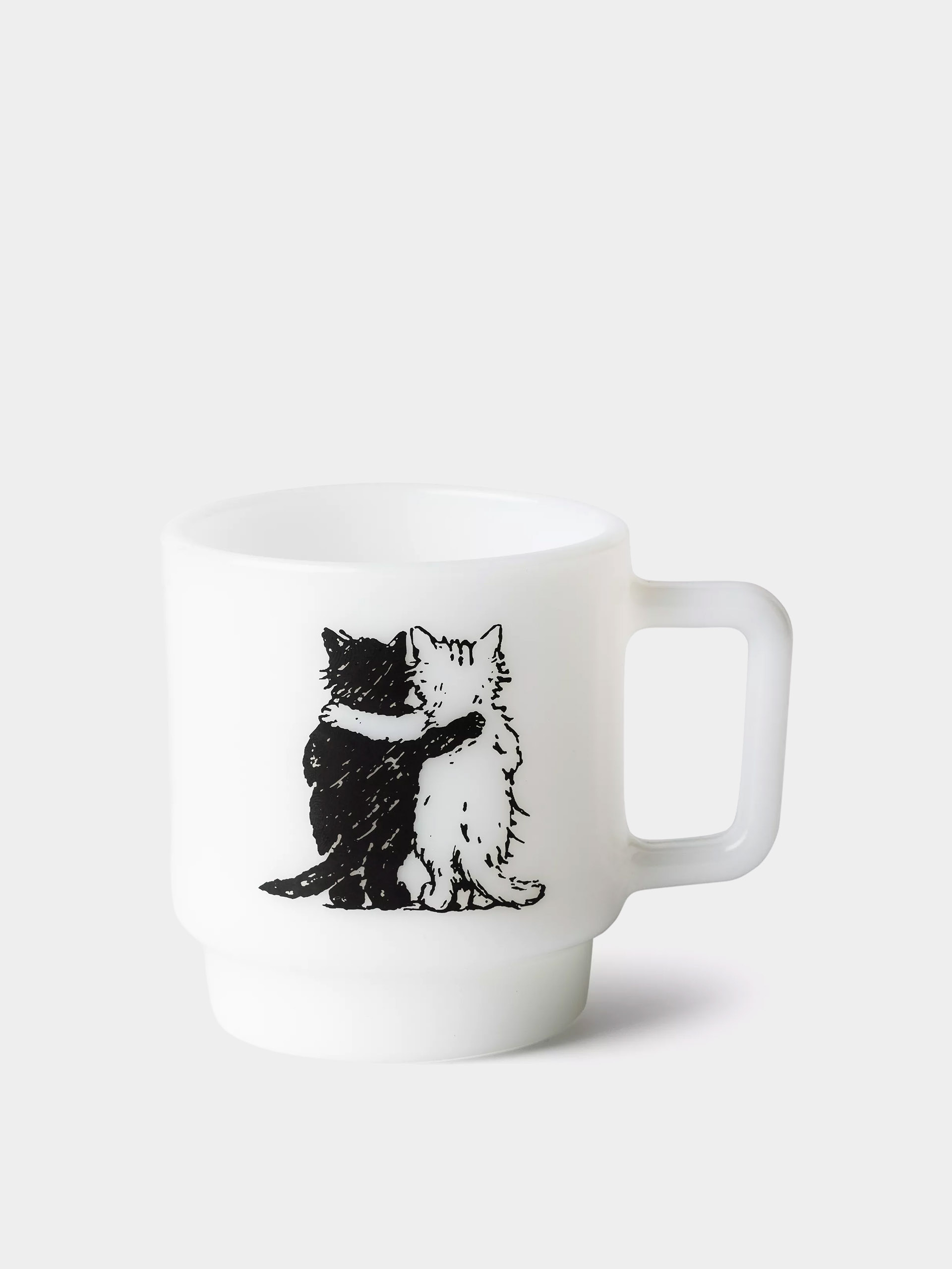 Ceașcă Carhartt WIP Hugging Cats (white)