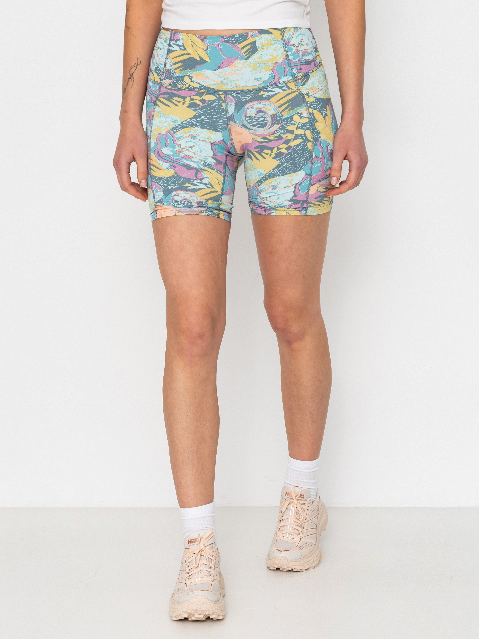 Pantaloni scuru021bi Patagonia Maipo 8in Wmn (moon tripper/blue sage)