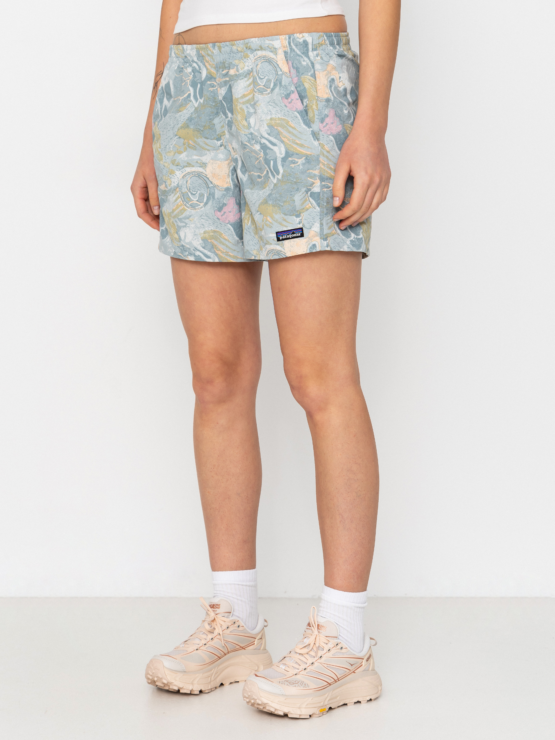 Pantaloni scurți Patagonia Baggies 5in Wmn (moon tripper/virtually blue)
