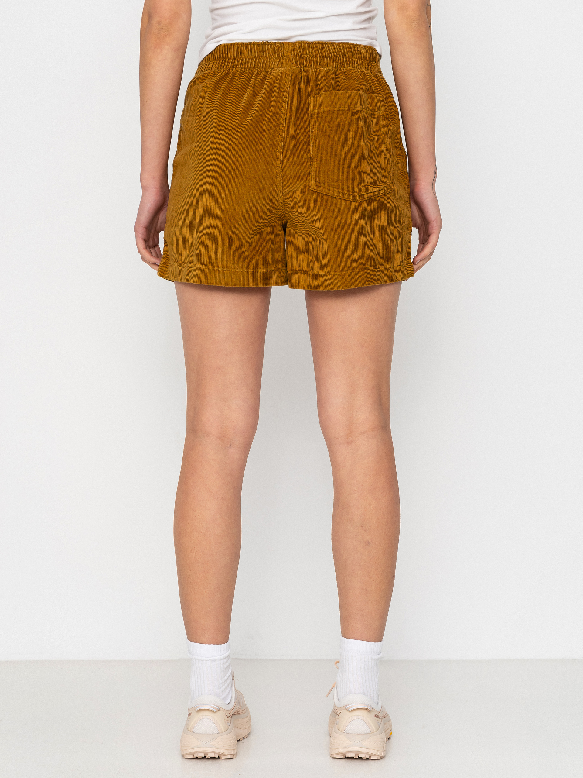 Pantaloni scurți Patagonia Retro Cord Wmn (bobcat brown)