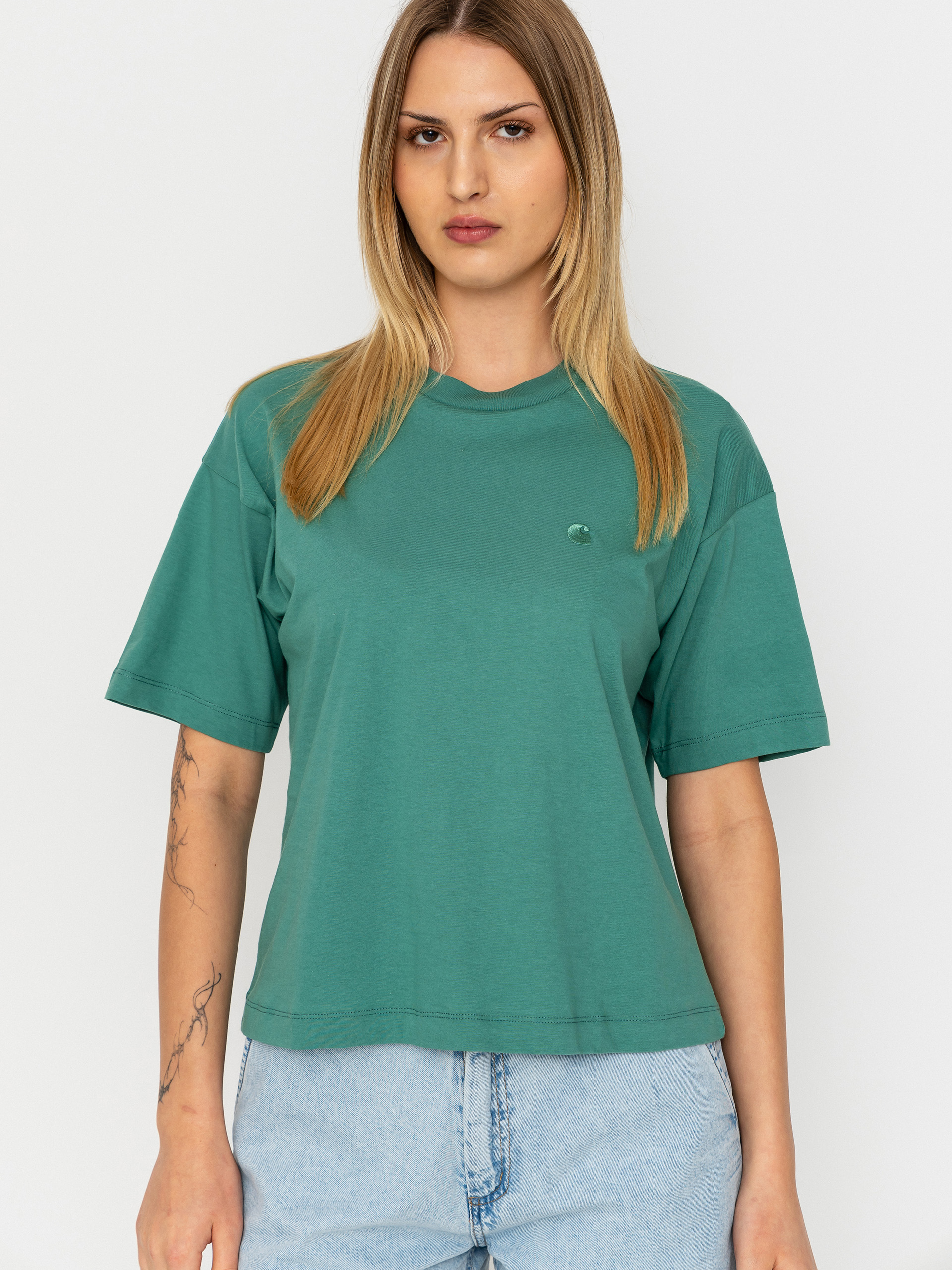 Tricou Carhartt WIP Chester Wmn (lily)