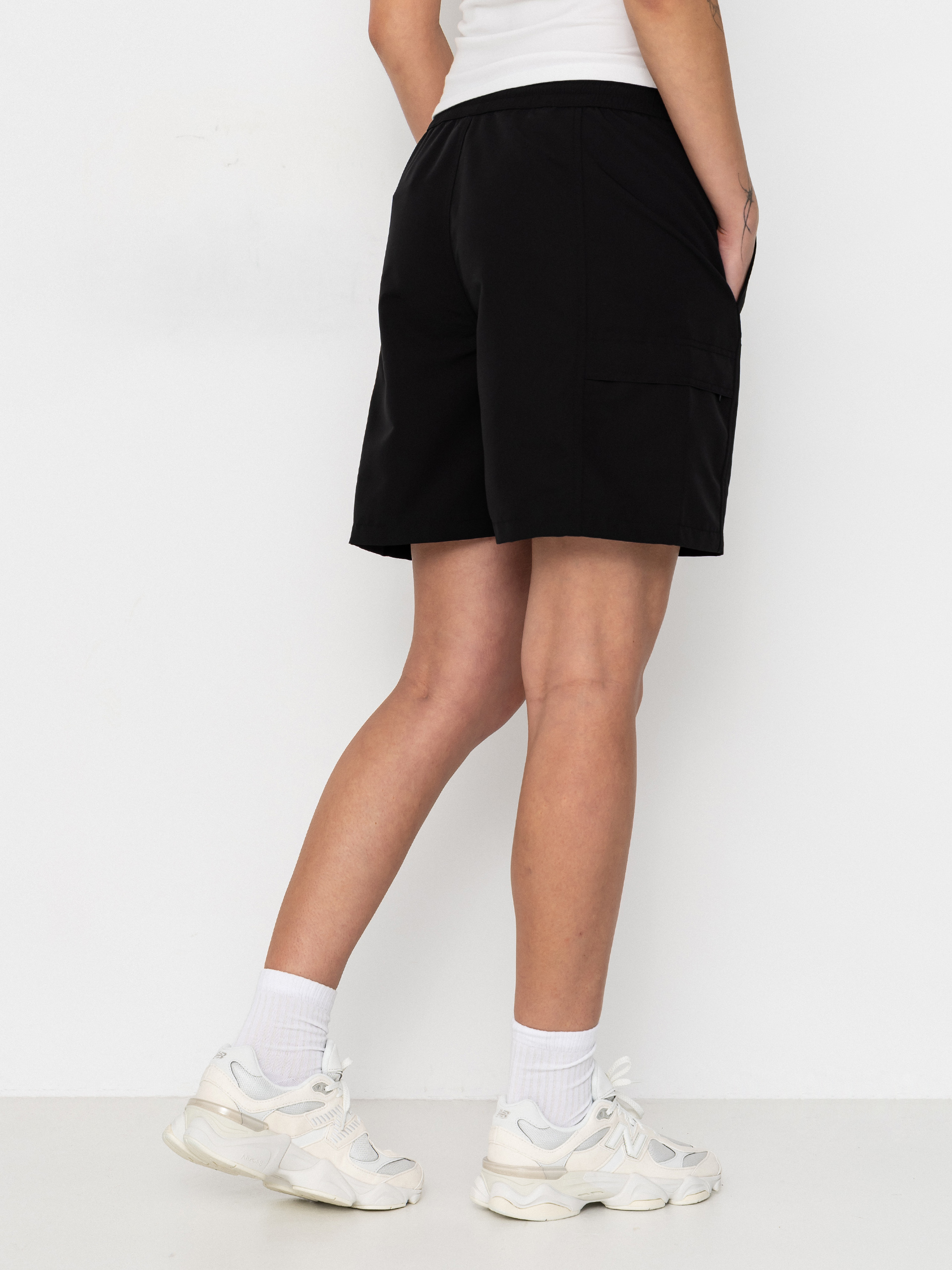 Pantaloni scurți Carhartt WIP Iwan Wmn (black/white)