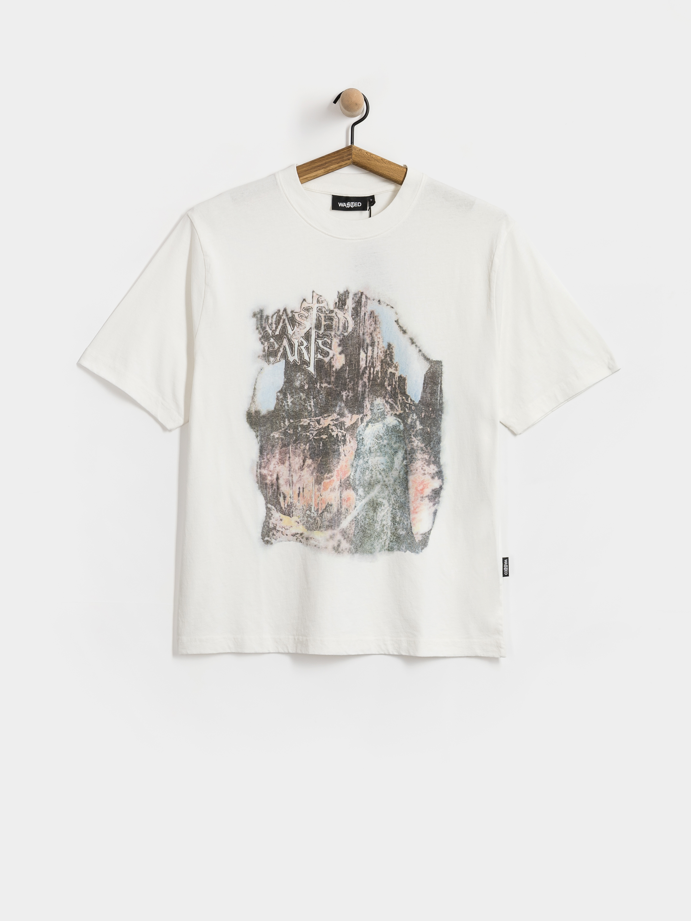 Tricou Wasted Paris Helheim (natural white)