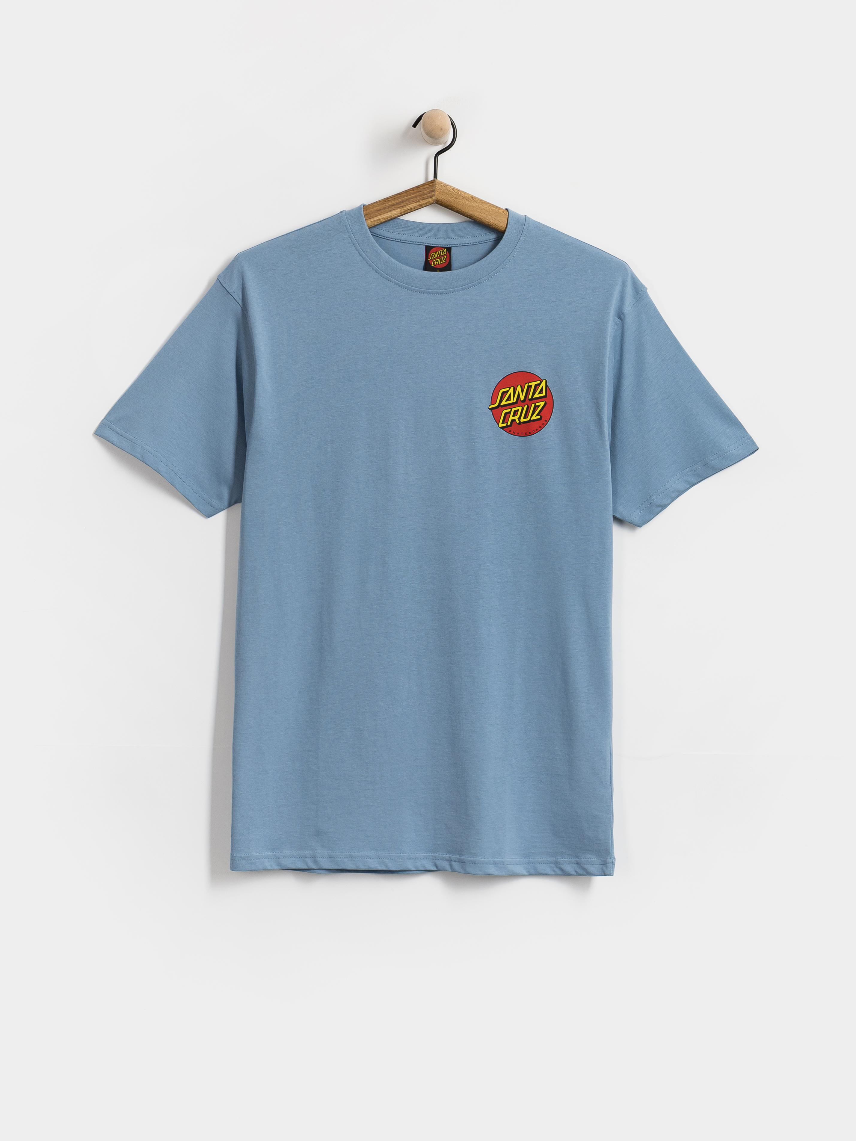 Tricou Santa Cruz Classic Dot Chest (faded denim)