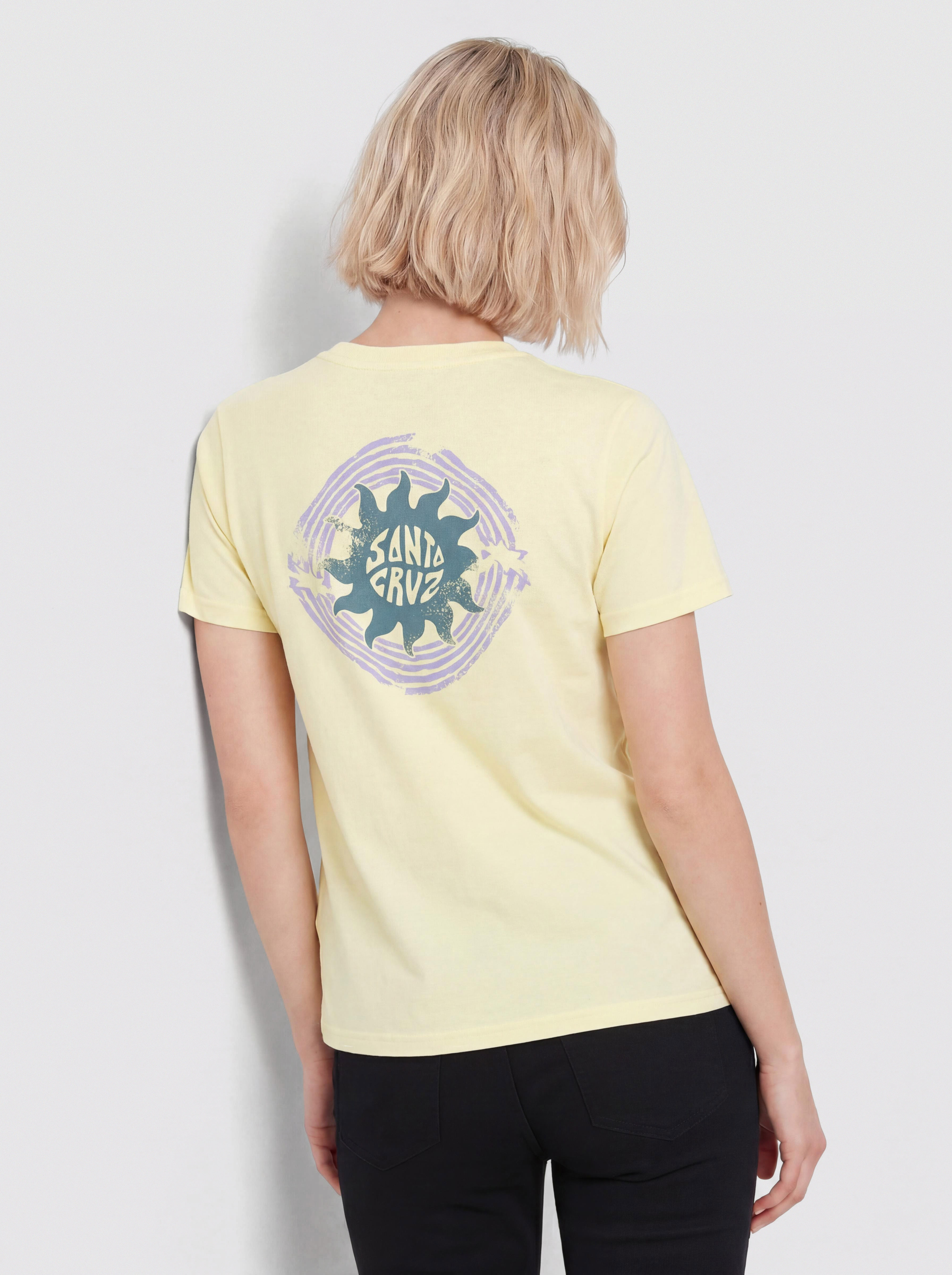 Tricou Santa Cruz Sun Daze Wmn (celestial yellow)
