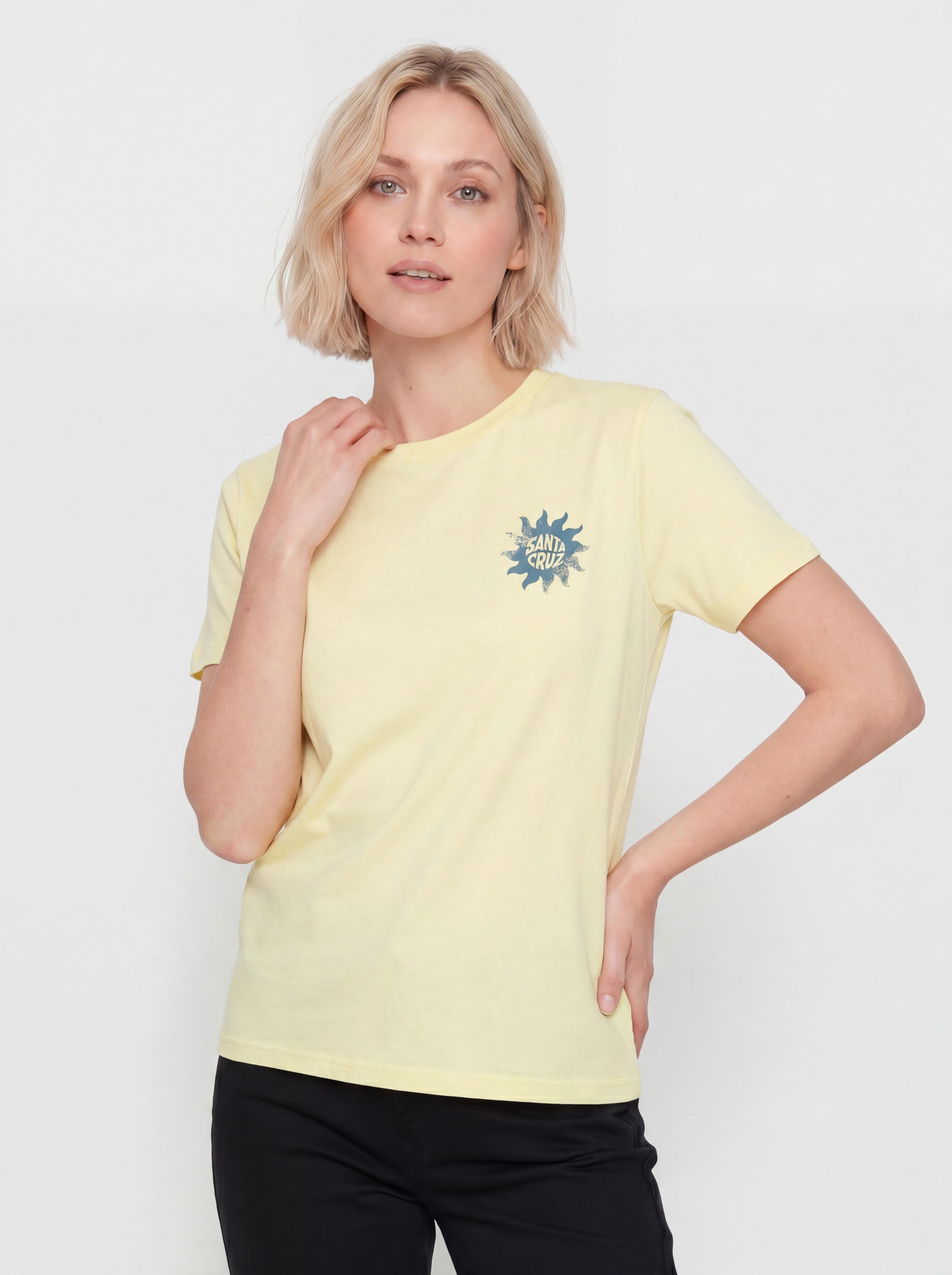 Tricou Santa Cruz Sun Daze Wmn (celestial yellow)