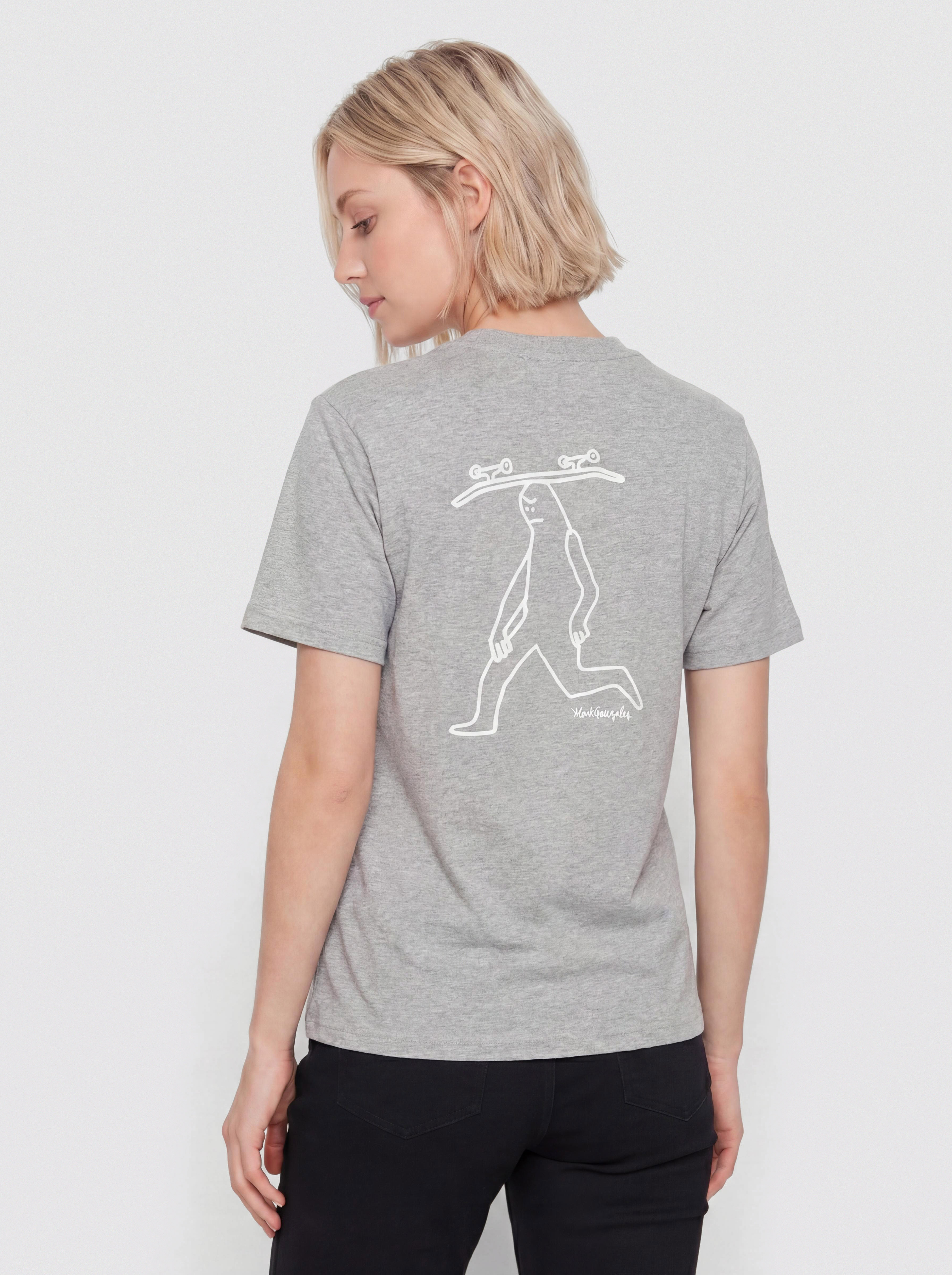 Tricou adidas Gonz Spot (mgreyh)
