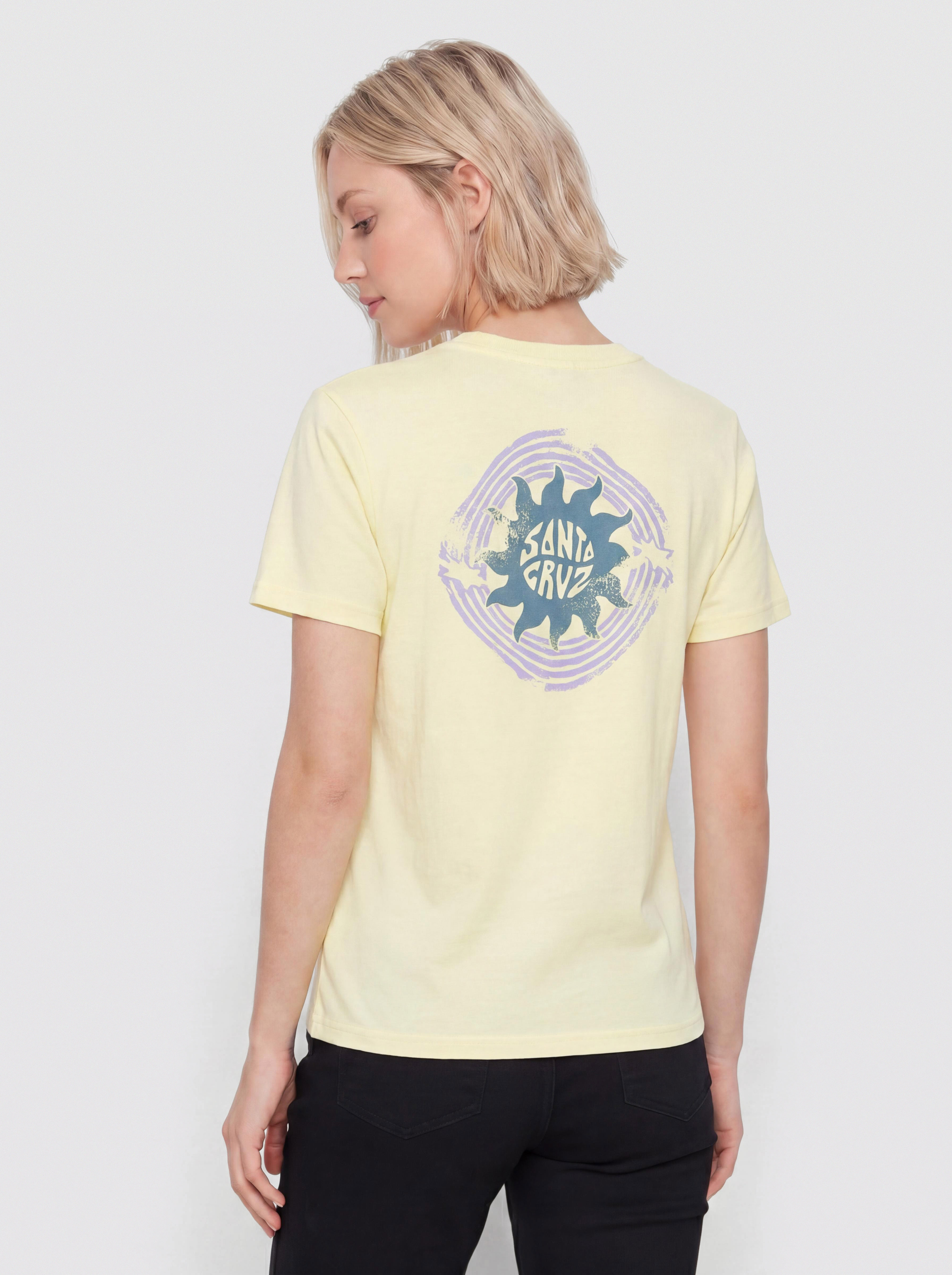 Tricou Santa Cruz Sun Daze Wmn (celestial yellow)