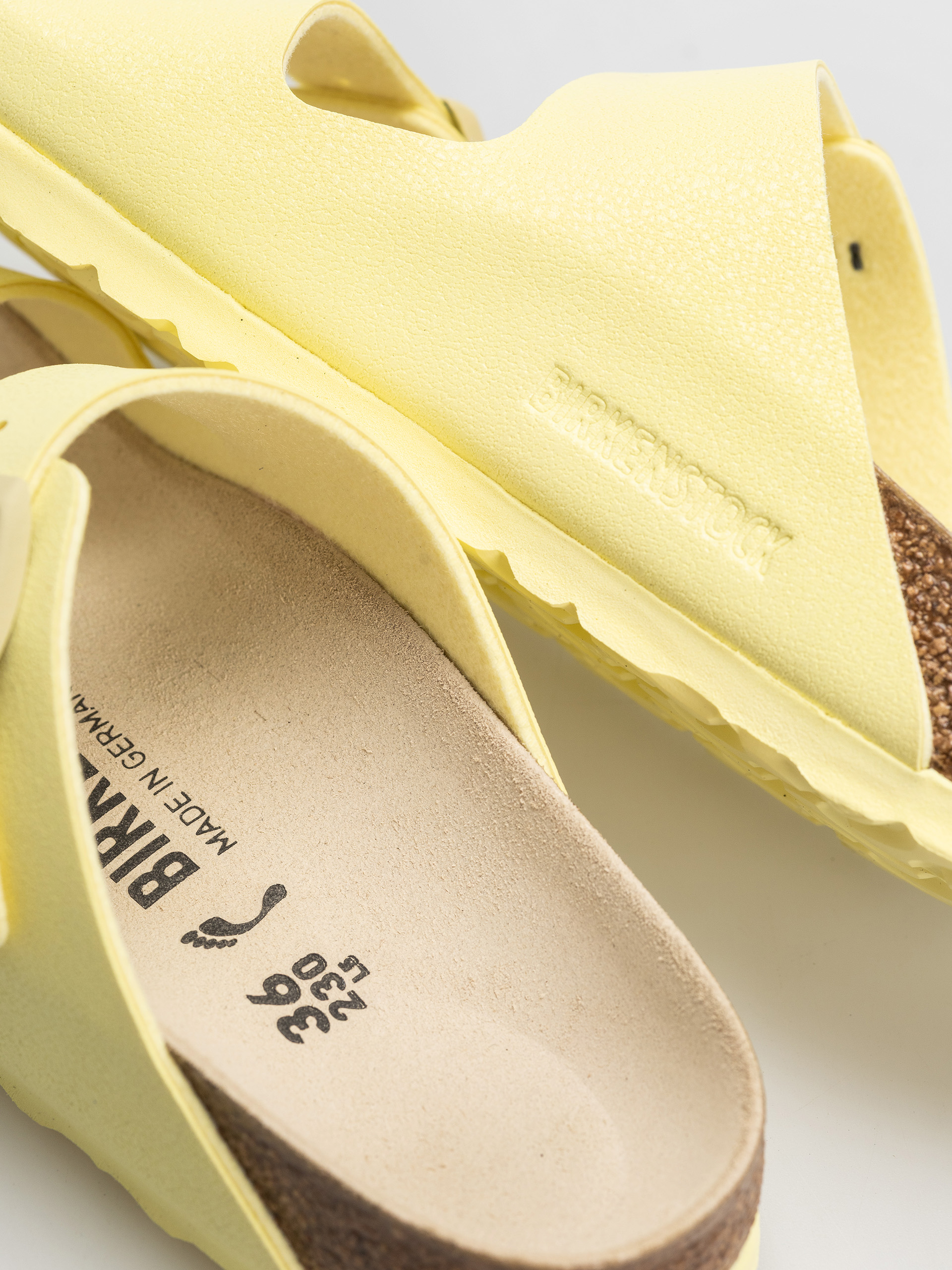 Șlapi Birkenstock Arizona Birko Flor Nubuk Narrow (popcorn)