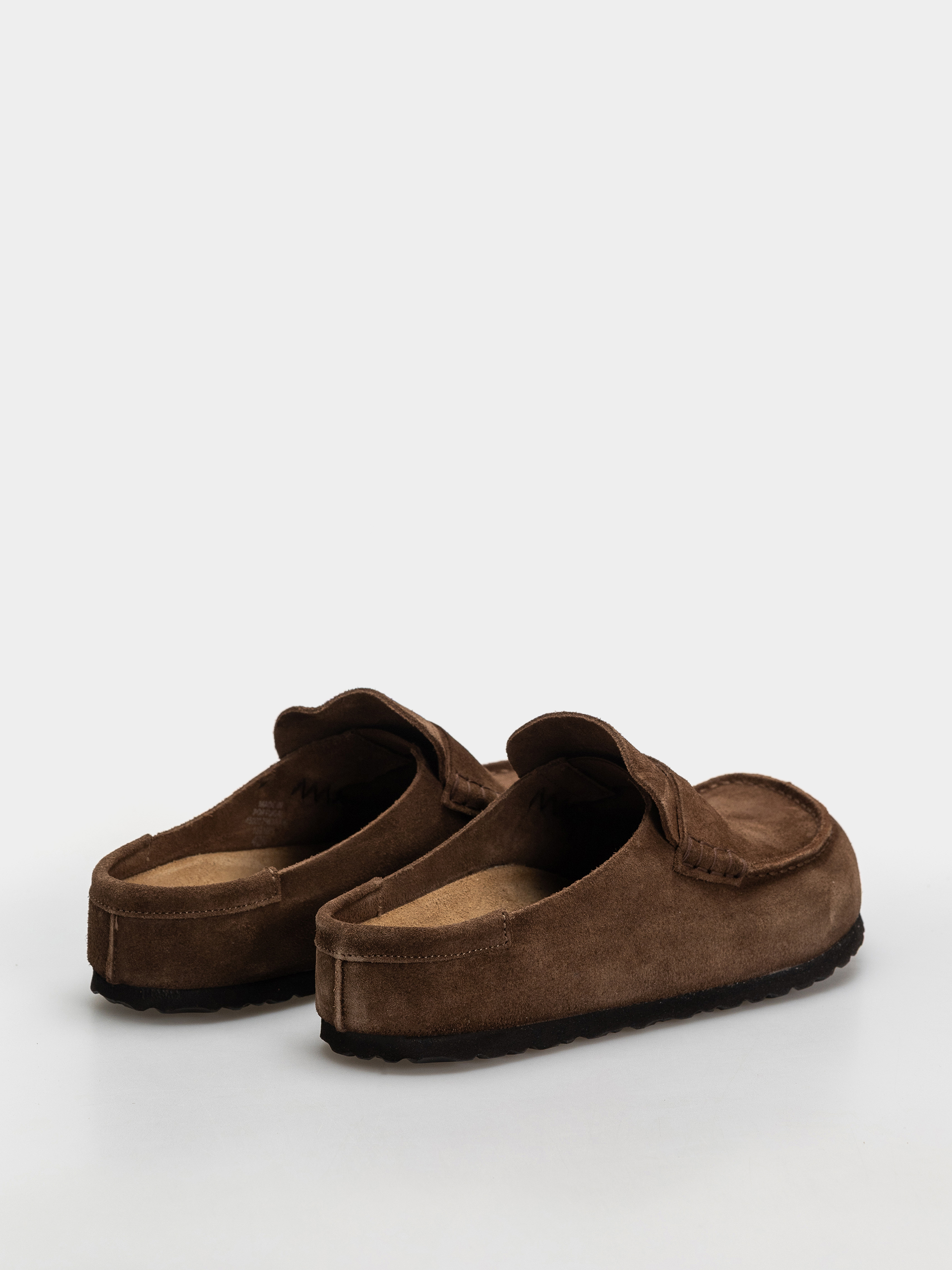 Șlapi Birkenstock Naples Wrapped Suede Leather Regular (carafe)