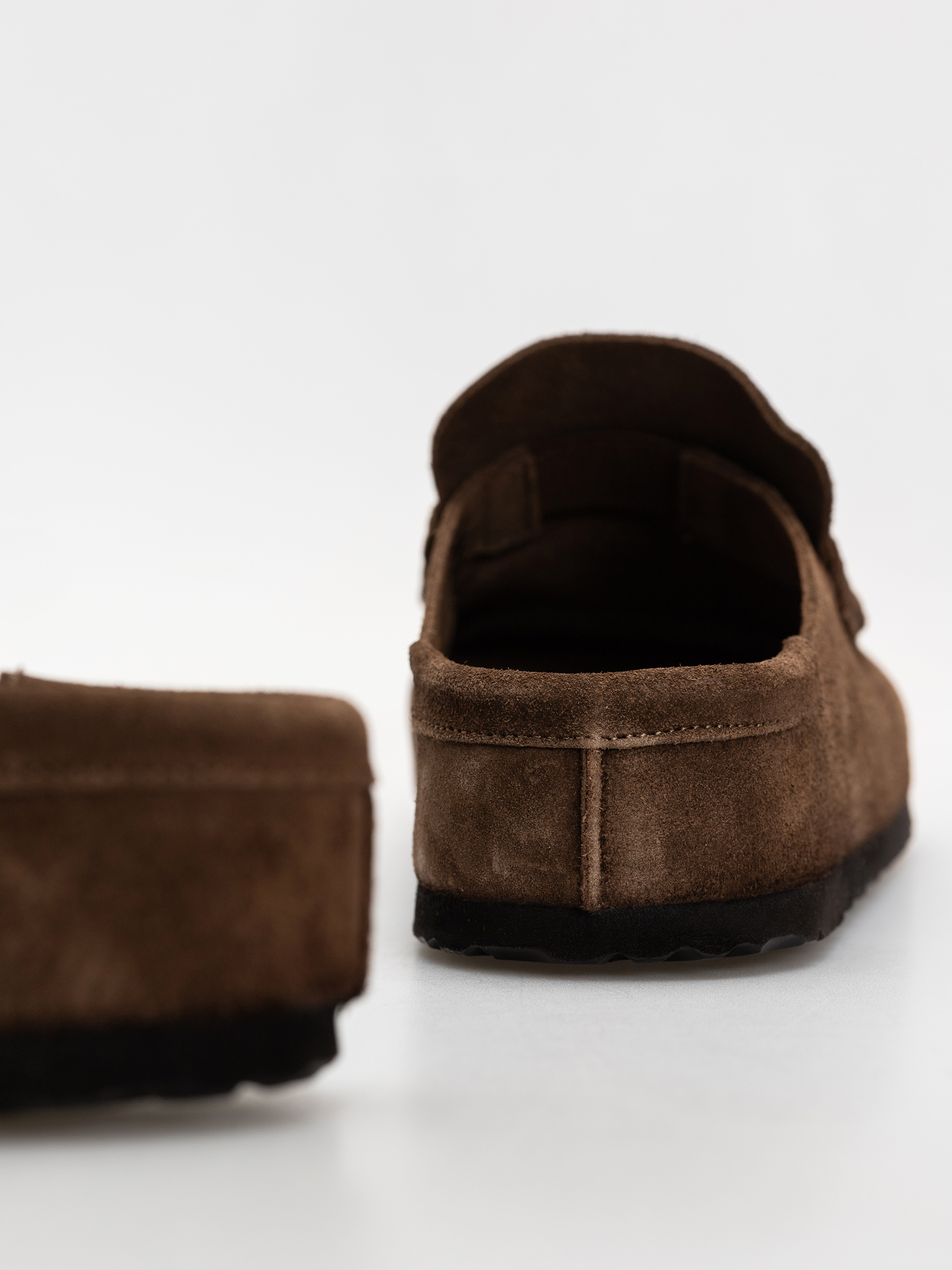 Șlapi Birkenstock Naples Wrapped Suede Leather Regular (carafe)