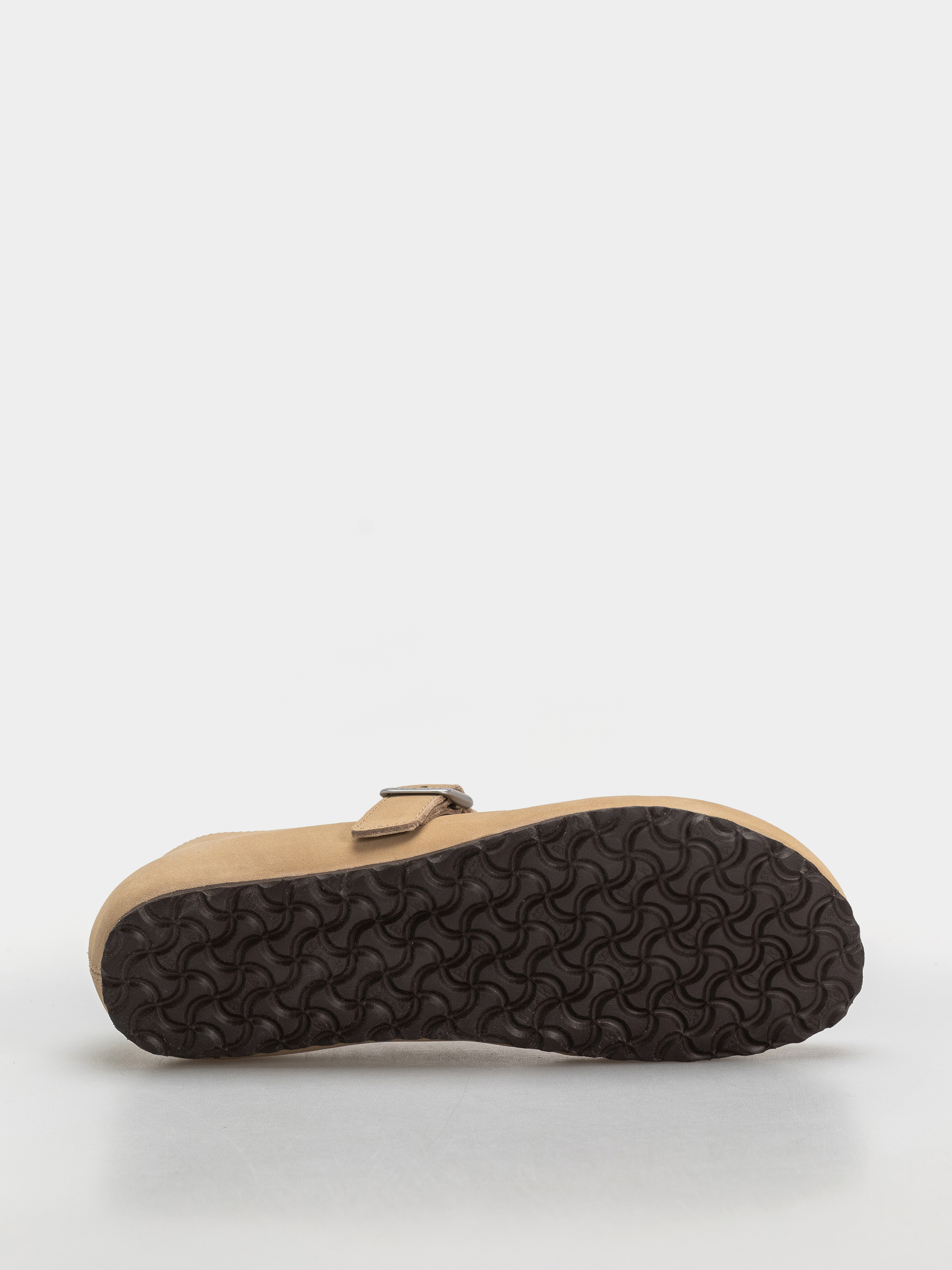 Șlapi Birkenstock Santa Clarita Nubuck Leather Narrow Wmn (sandcastle)