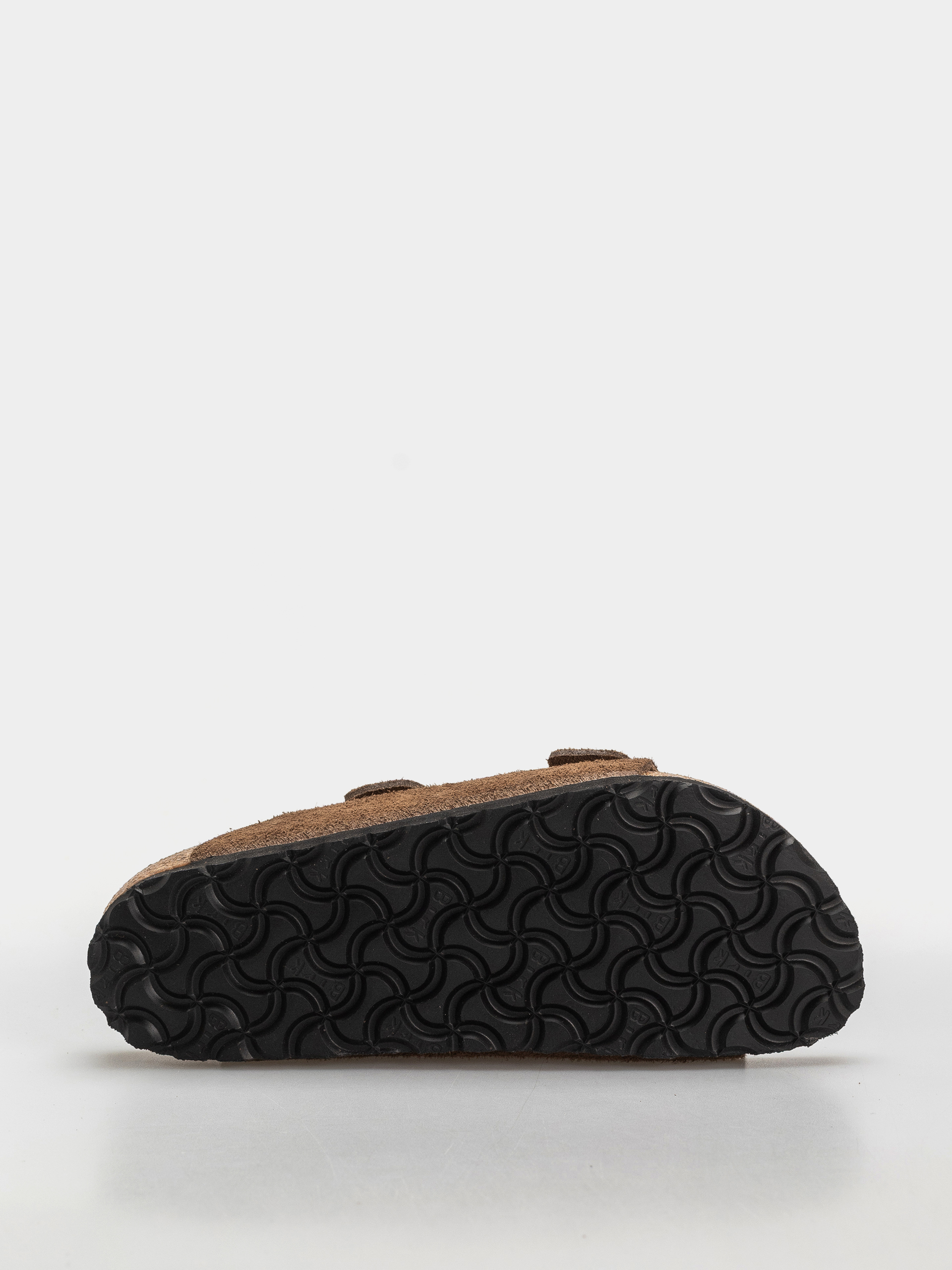 Șlapi Birkenstock Arizona Suede Leather Narrow (dark tea)