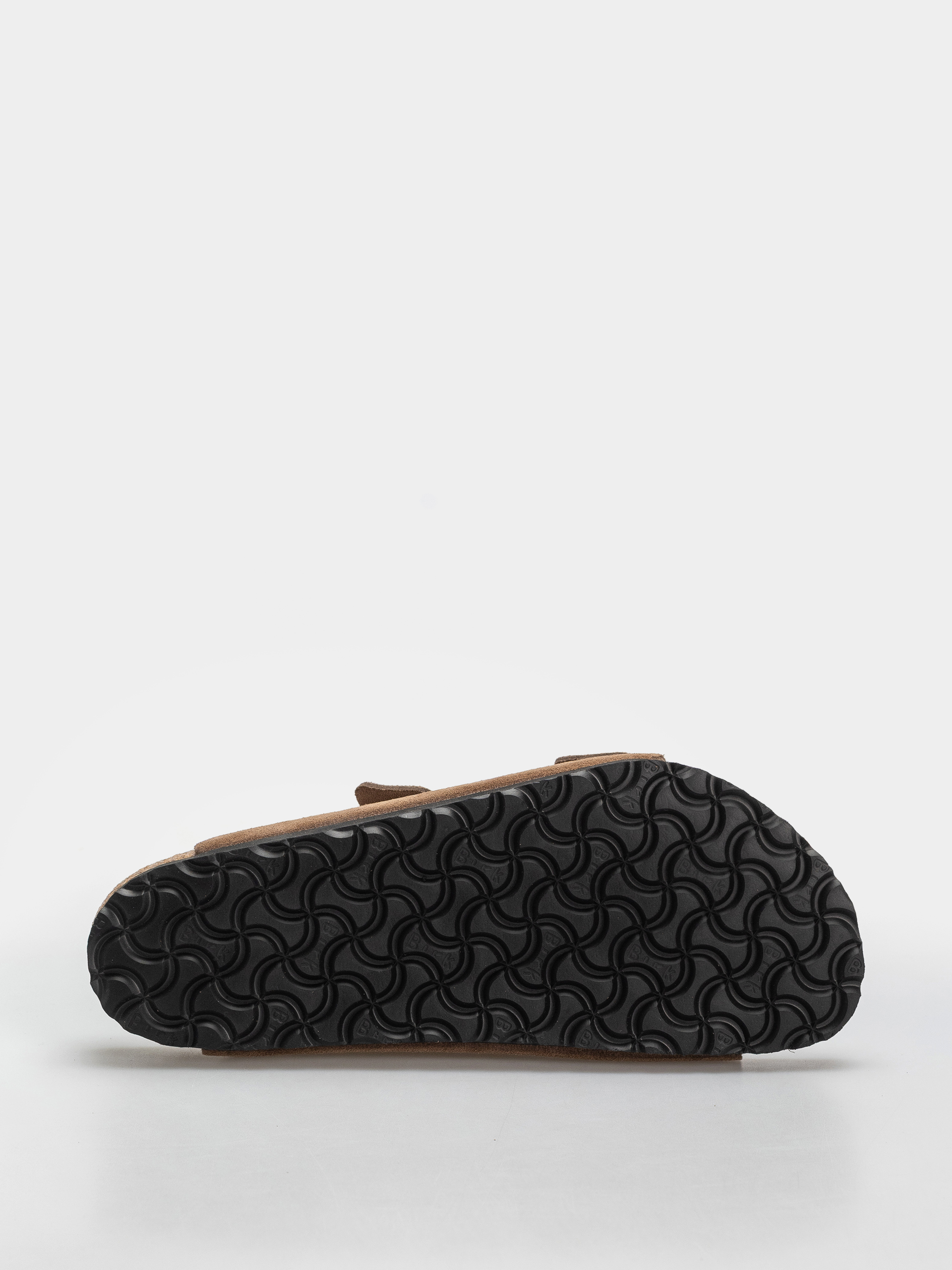 Șlapi Birkenstock Arizona Suede Leather Regular (dark tea)