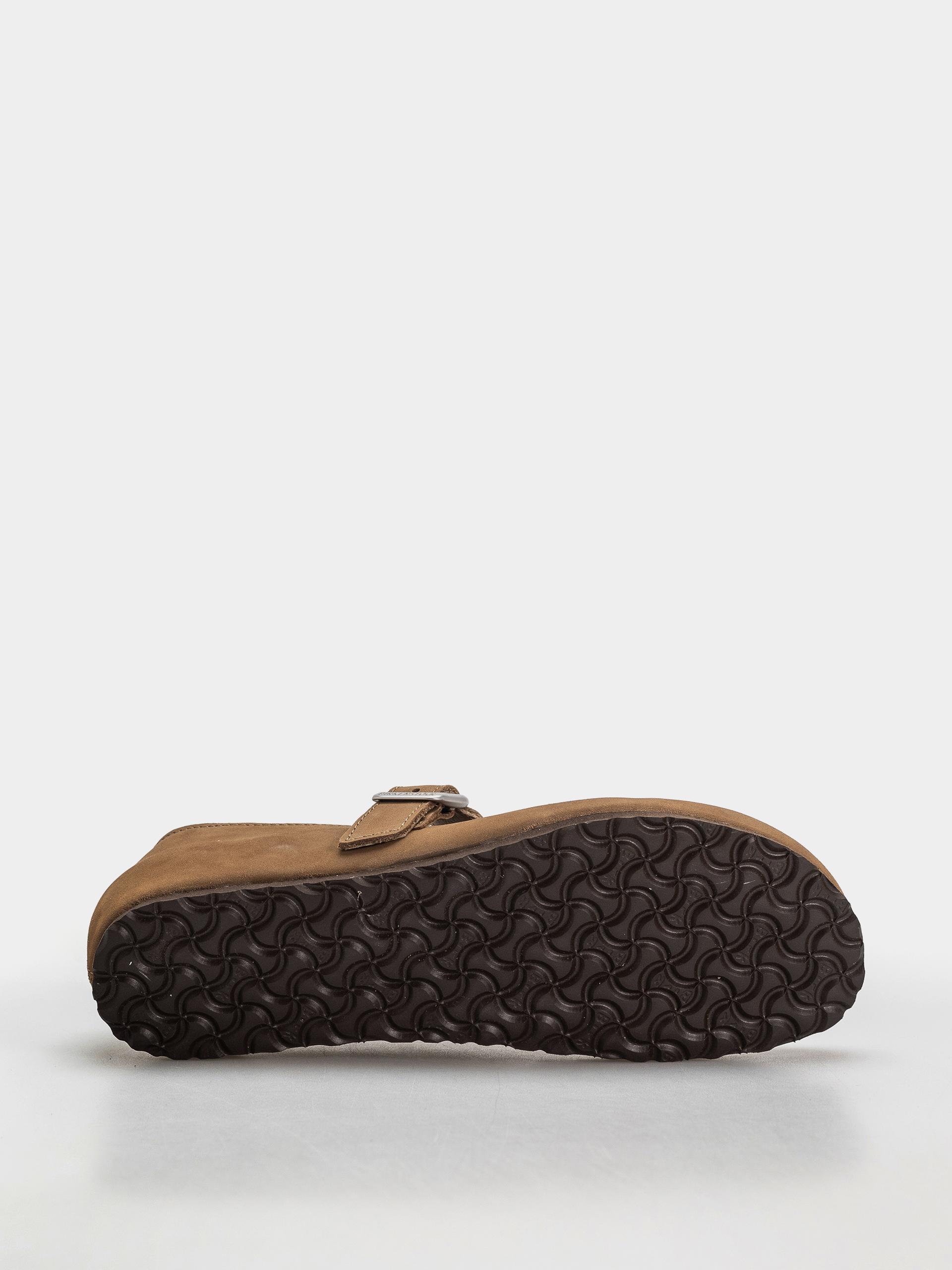 Șlapi Birkenstock Santa Clarita Nubuck Leather Narrow Wmn (dark tea)