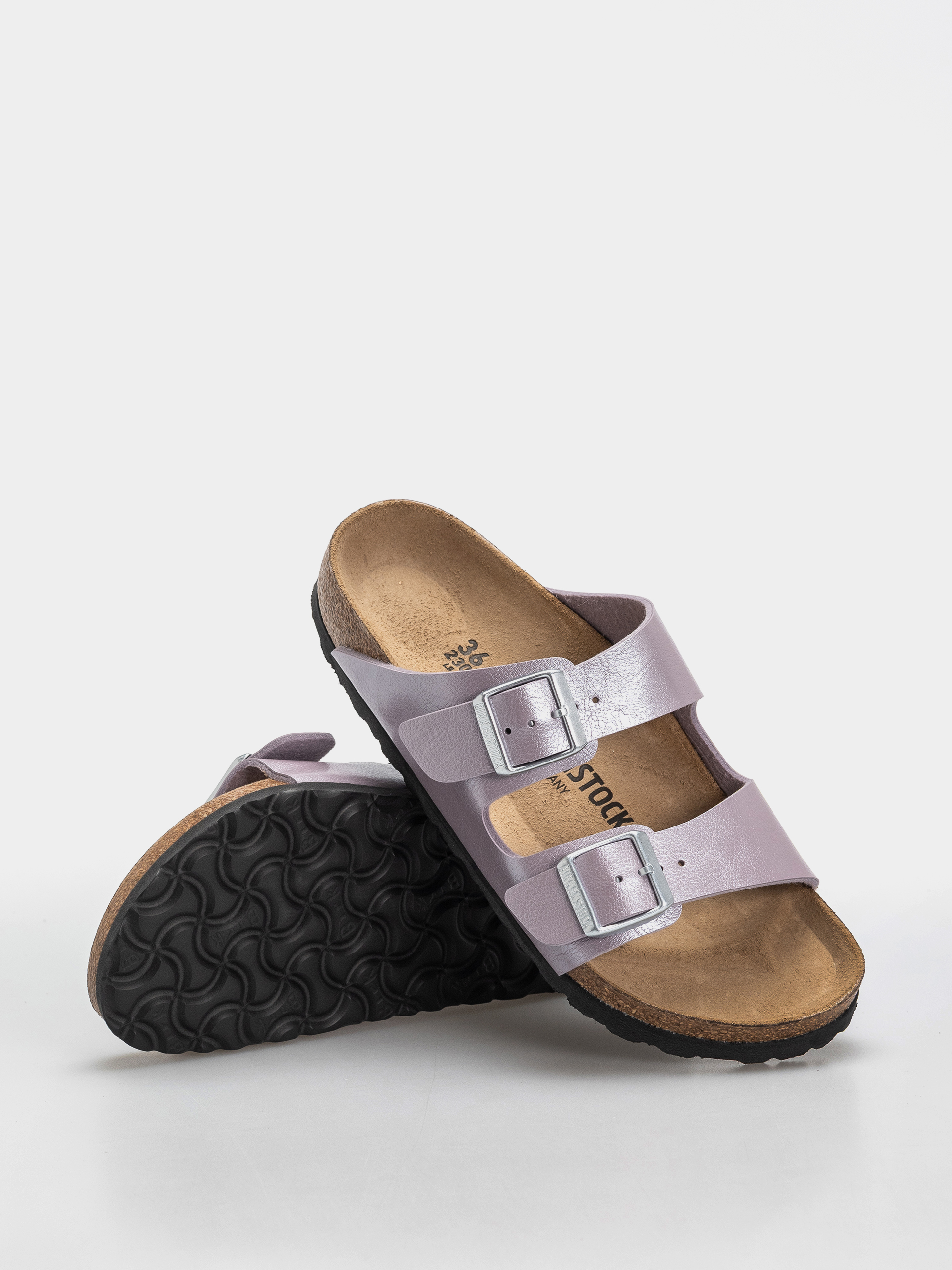 Șlapi Birkenstock Arizona Birko Flor Narrow Wmn (graceful orchid)