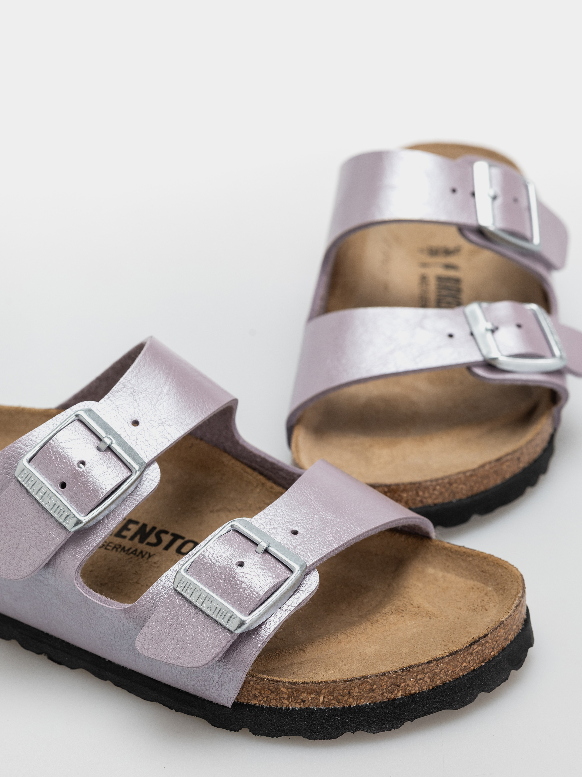 Șlapi Birkenstock Arizona Birko Flor Narrow Wmn (graceful orchid)