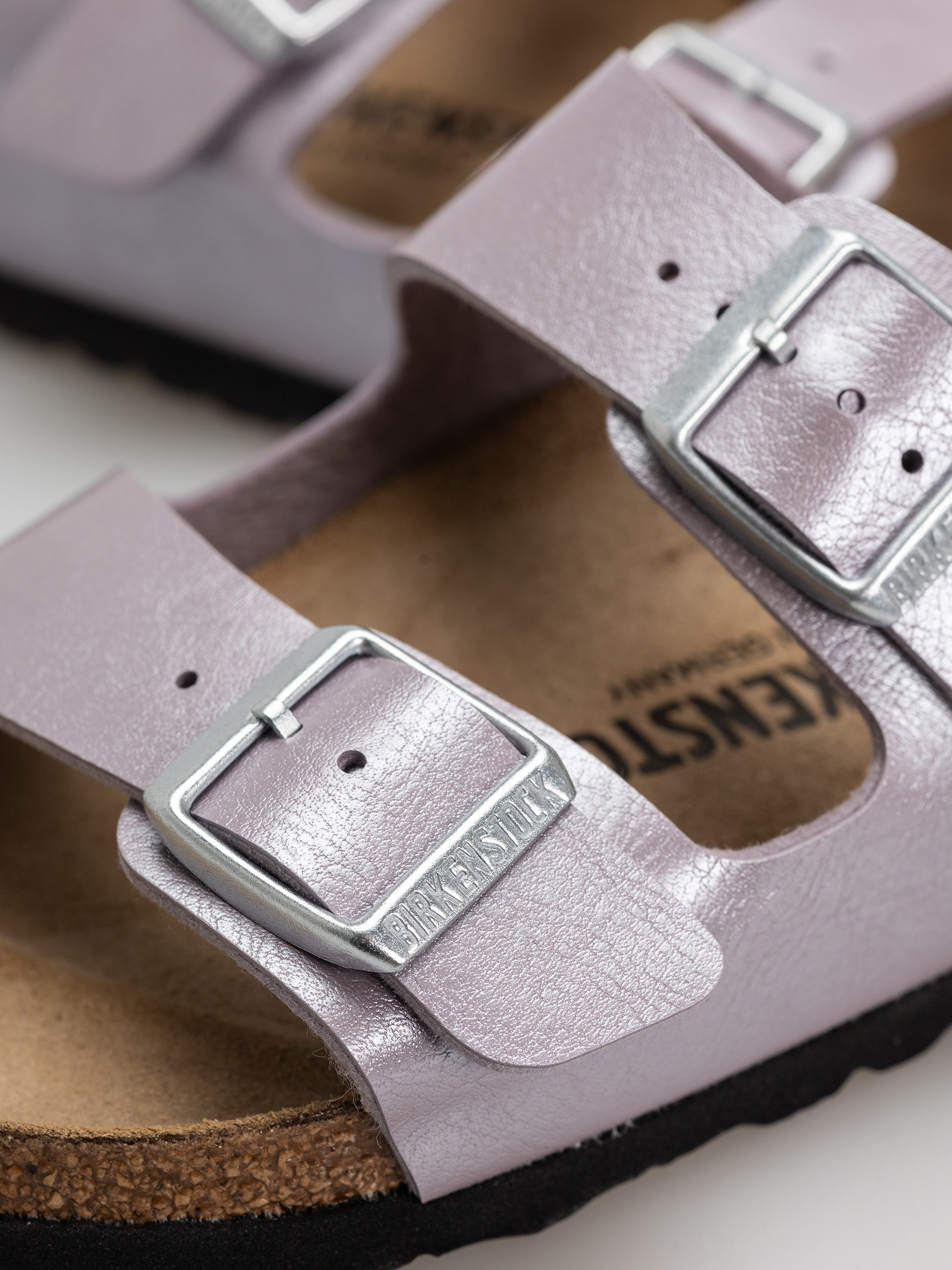 Șlapi Birkenstock Arizona Birko Flor Narrow Wmn (graceful orchid)