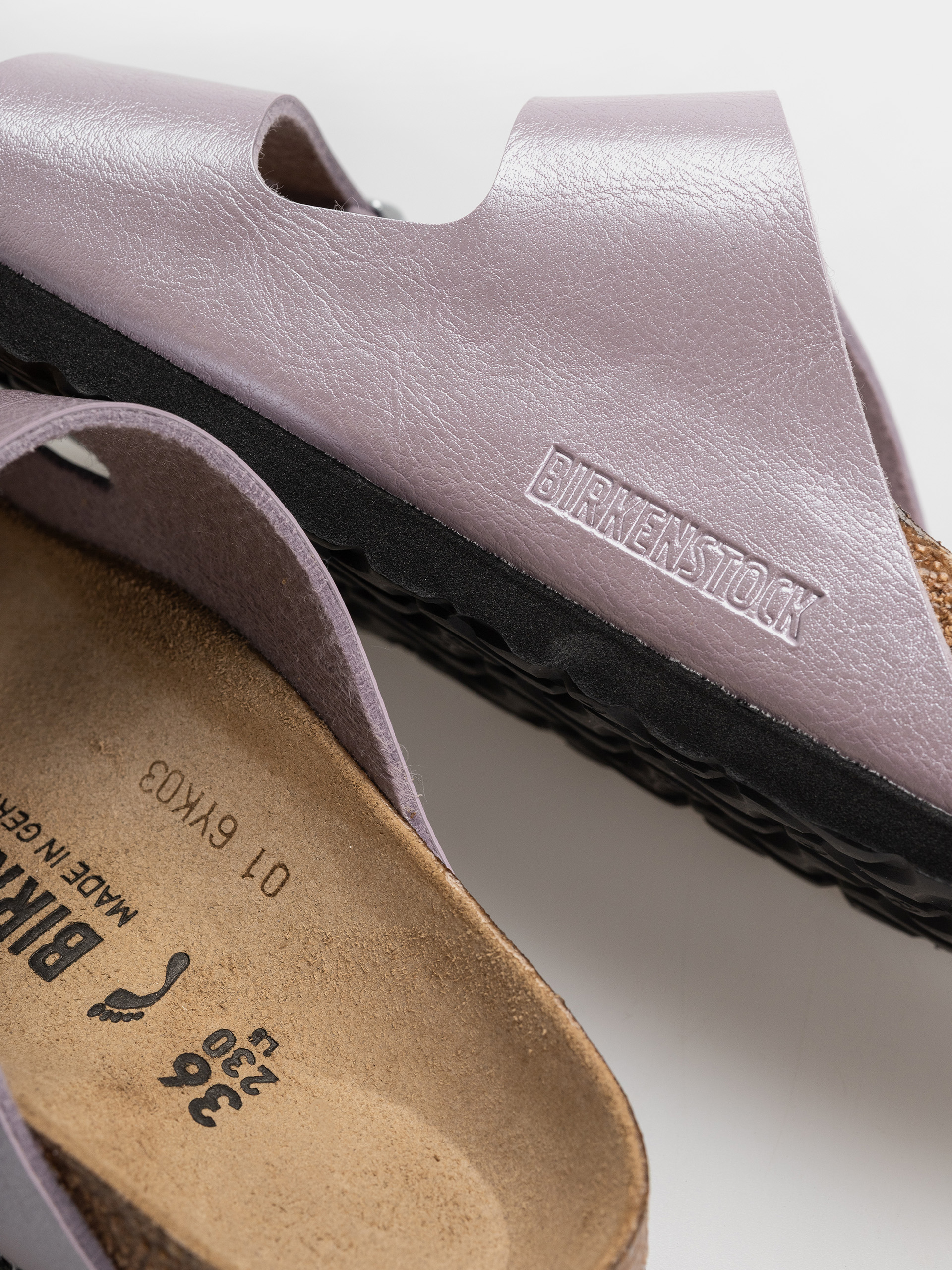 Șlapi Birkenstock Arizona Birko Flor Narrow Wmn (graceful orchid)
