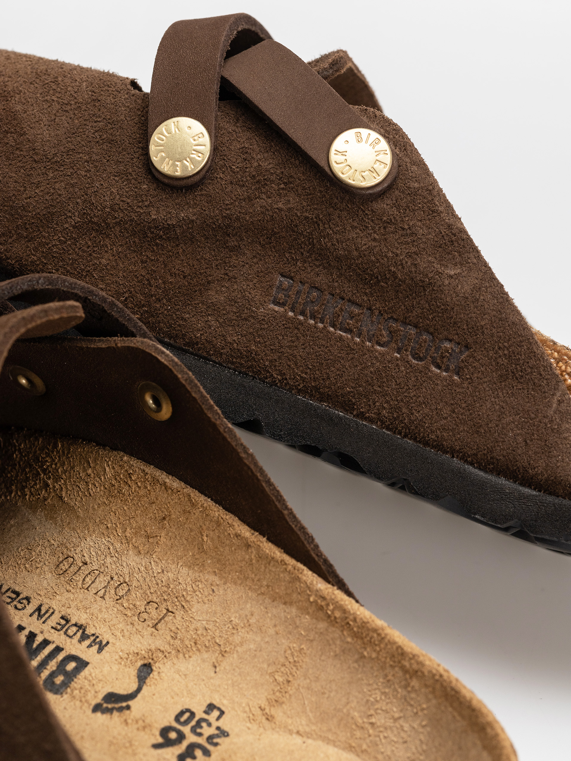 Șlapi Birkenstock Blair Suede Leather Narrow Wmn (carafe)