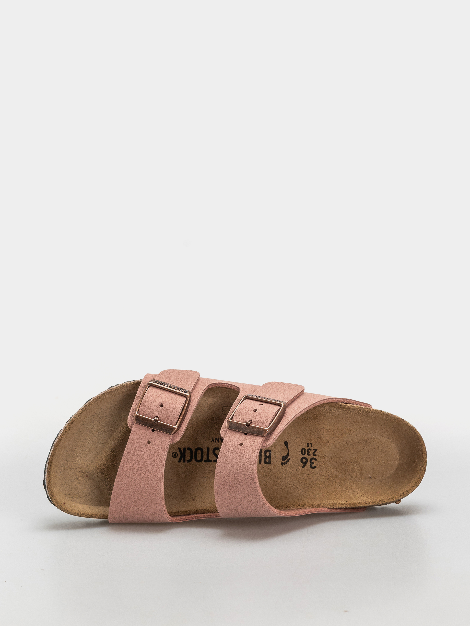 Șlapi Birkenstock Arizona Birkibuc Narrow (pink clay)