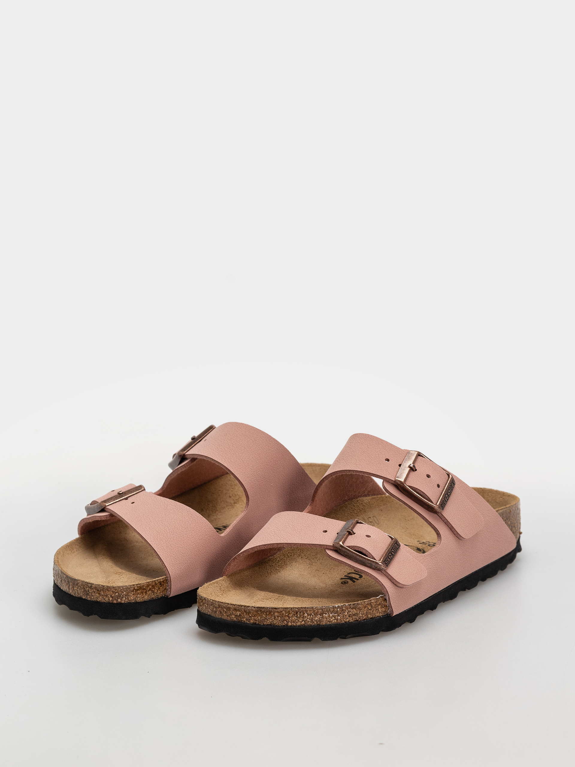 Șlapi Birkenstock Arizona Birkibuc Narrow (pink clay)