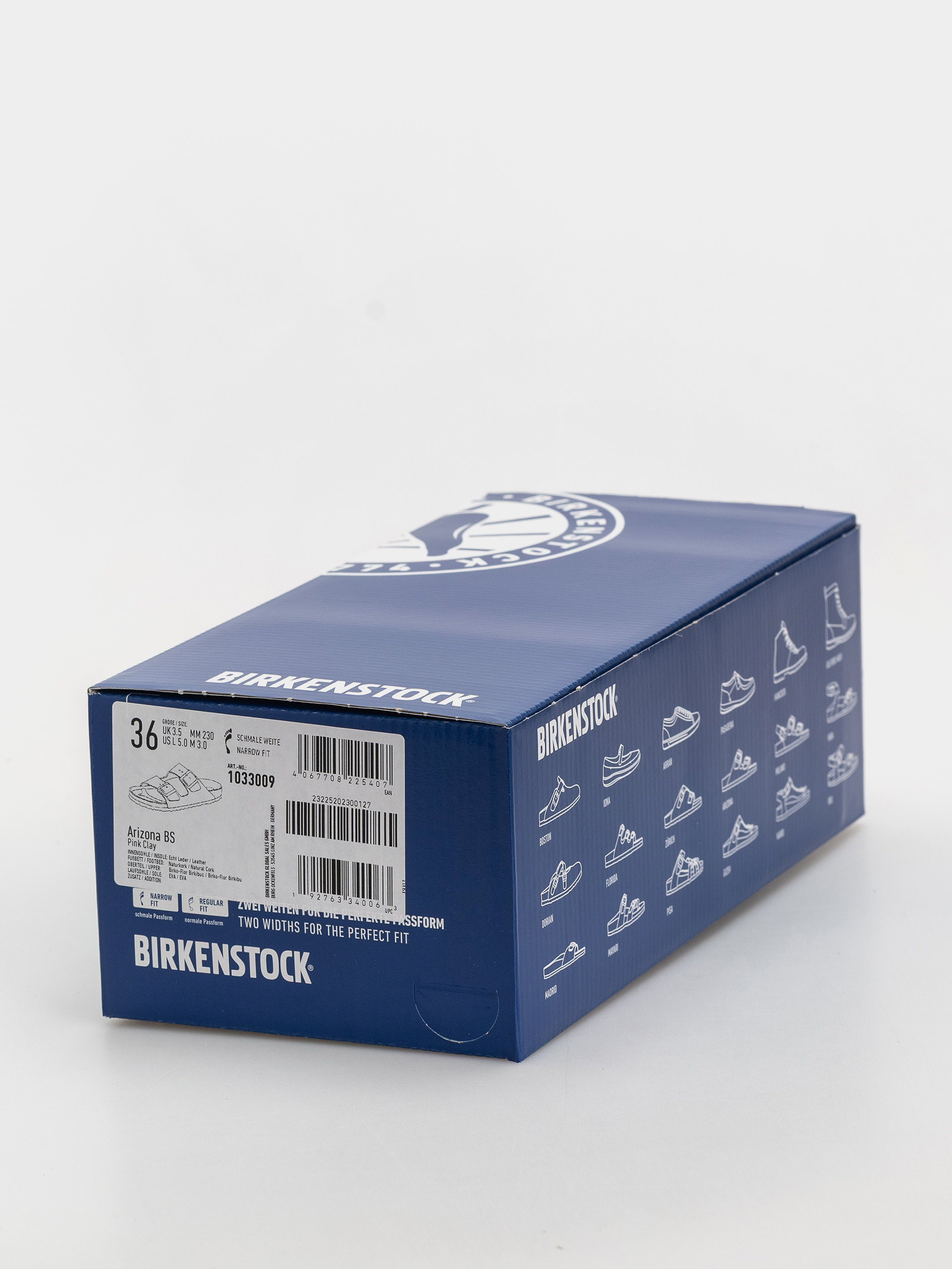 Șlapi Birkenstock Arizona Birkibuc Narrow (pink clay)