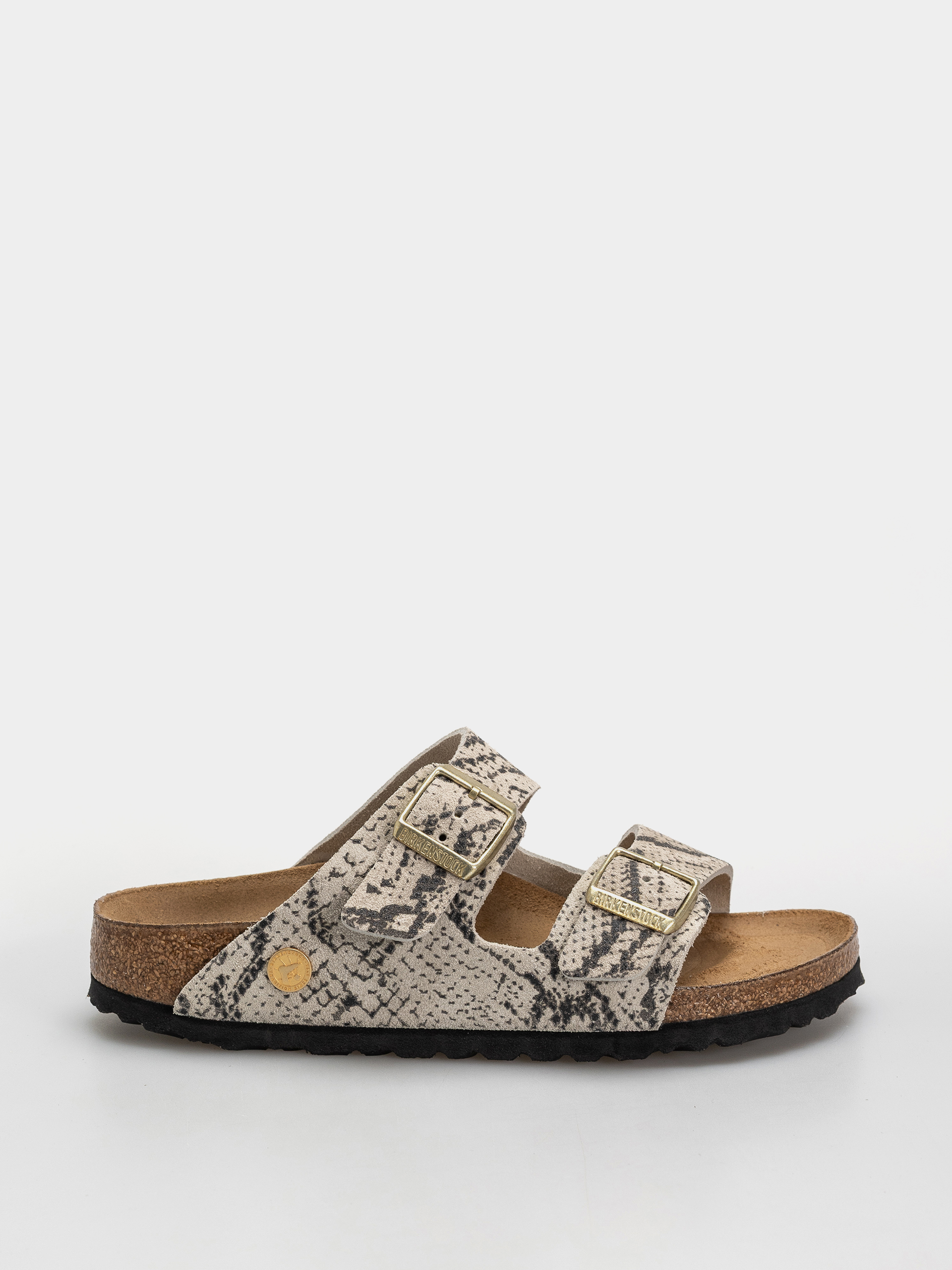 Șlapi Birkenstock Arizona Suede Leather Narrow Wmn