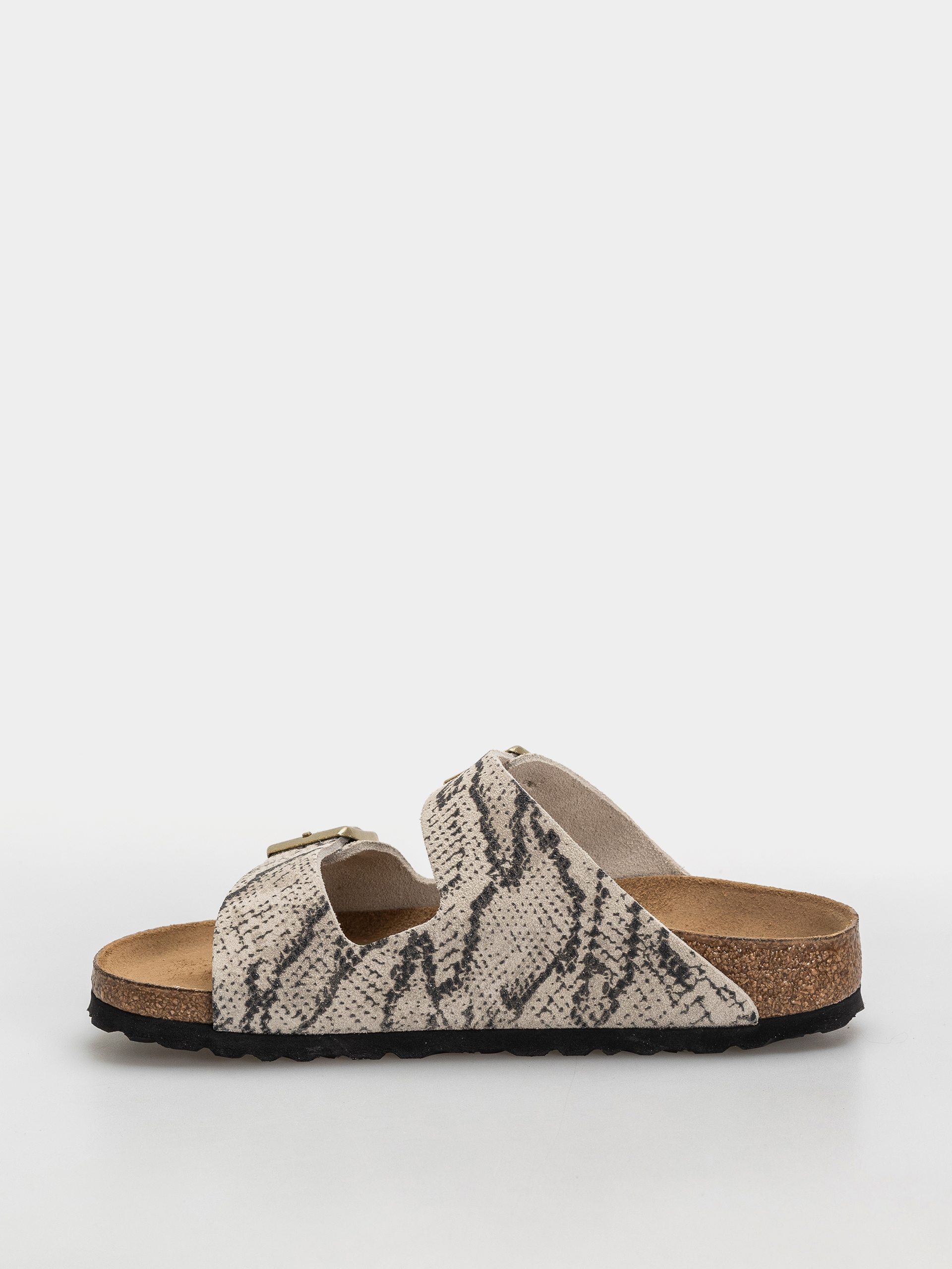 Șlapi Birkenstock Arizona Suede Leather Narrow Wmn (snake oyster)