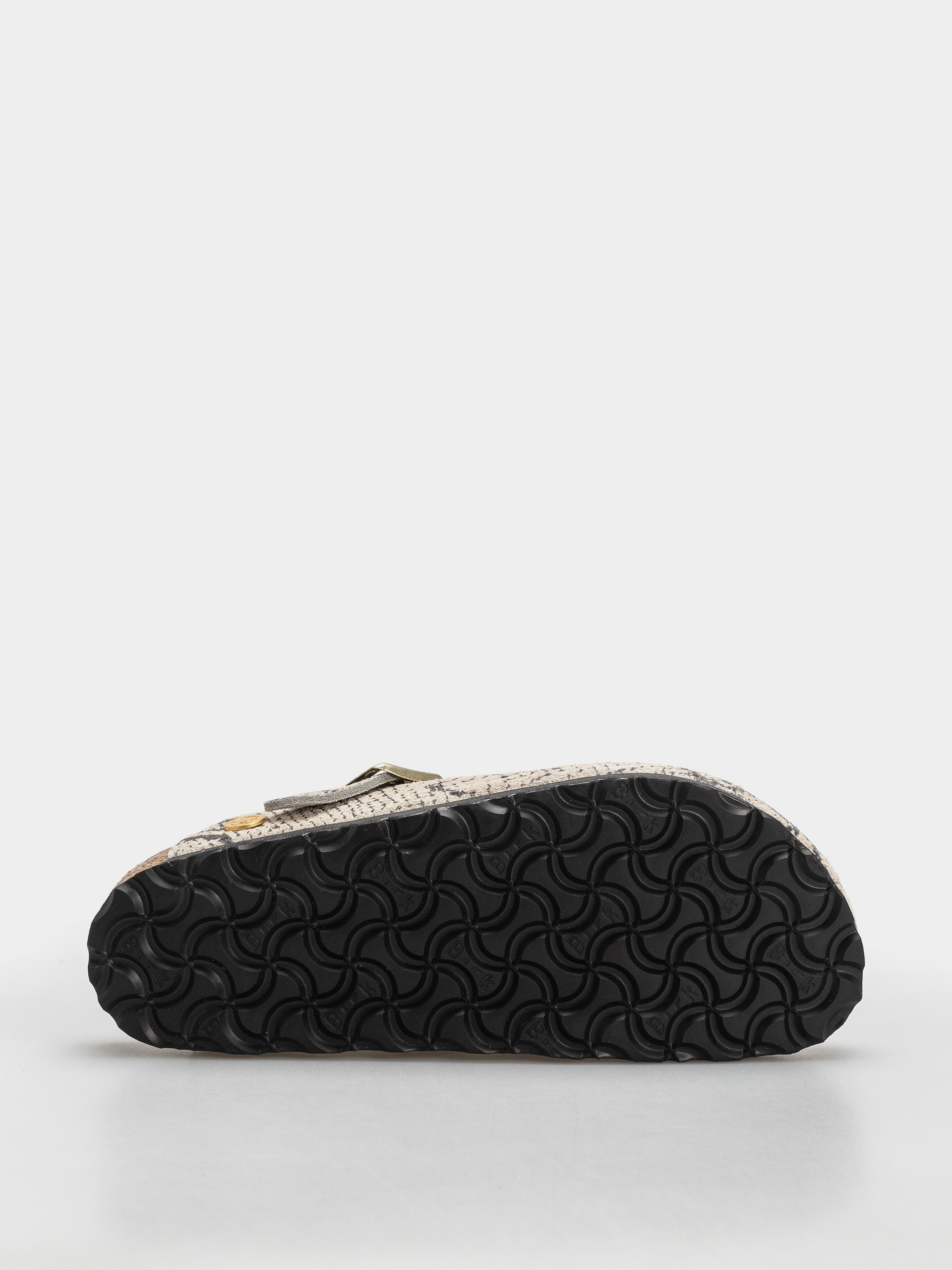 Șlapi Birkenstock Boston Rivet Logo Suede Leather Narrow Wmn (snake oyster)
