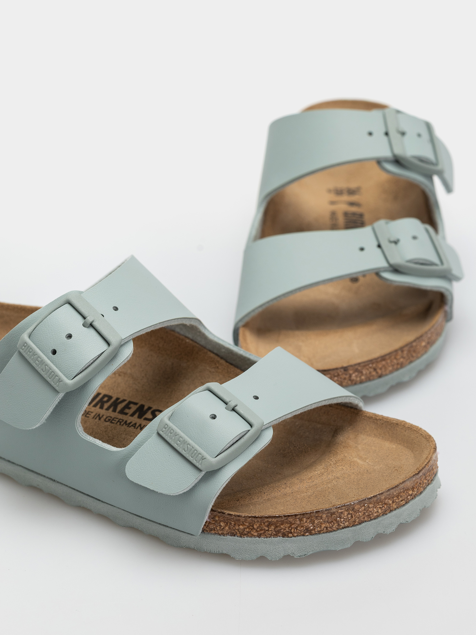 Șlapi Birkenstock Arizona Birko Flor Narrow (pure sage)