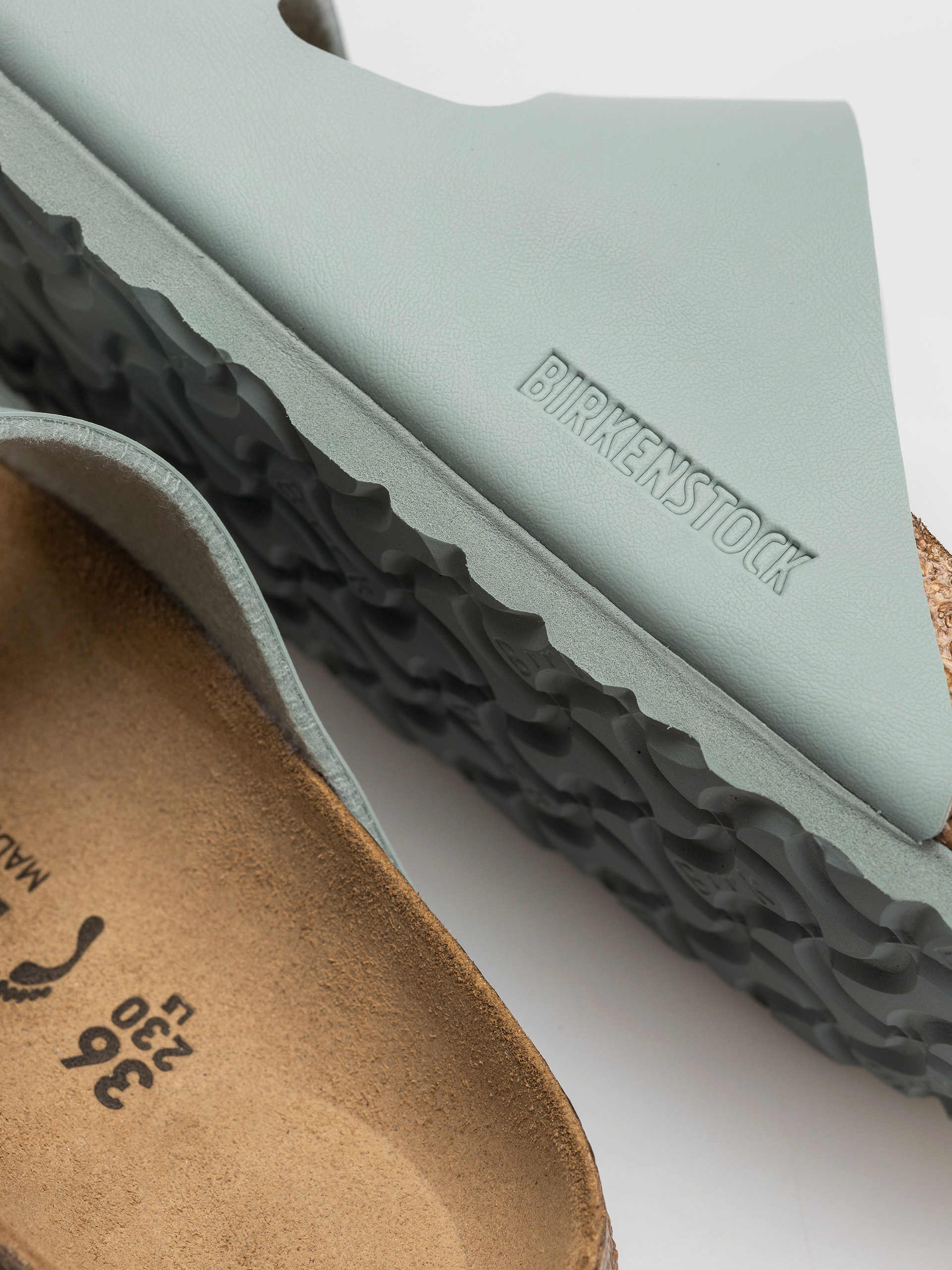 Șlapi Birkenstock Arizona Birko Flor Narrow (pure sage)