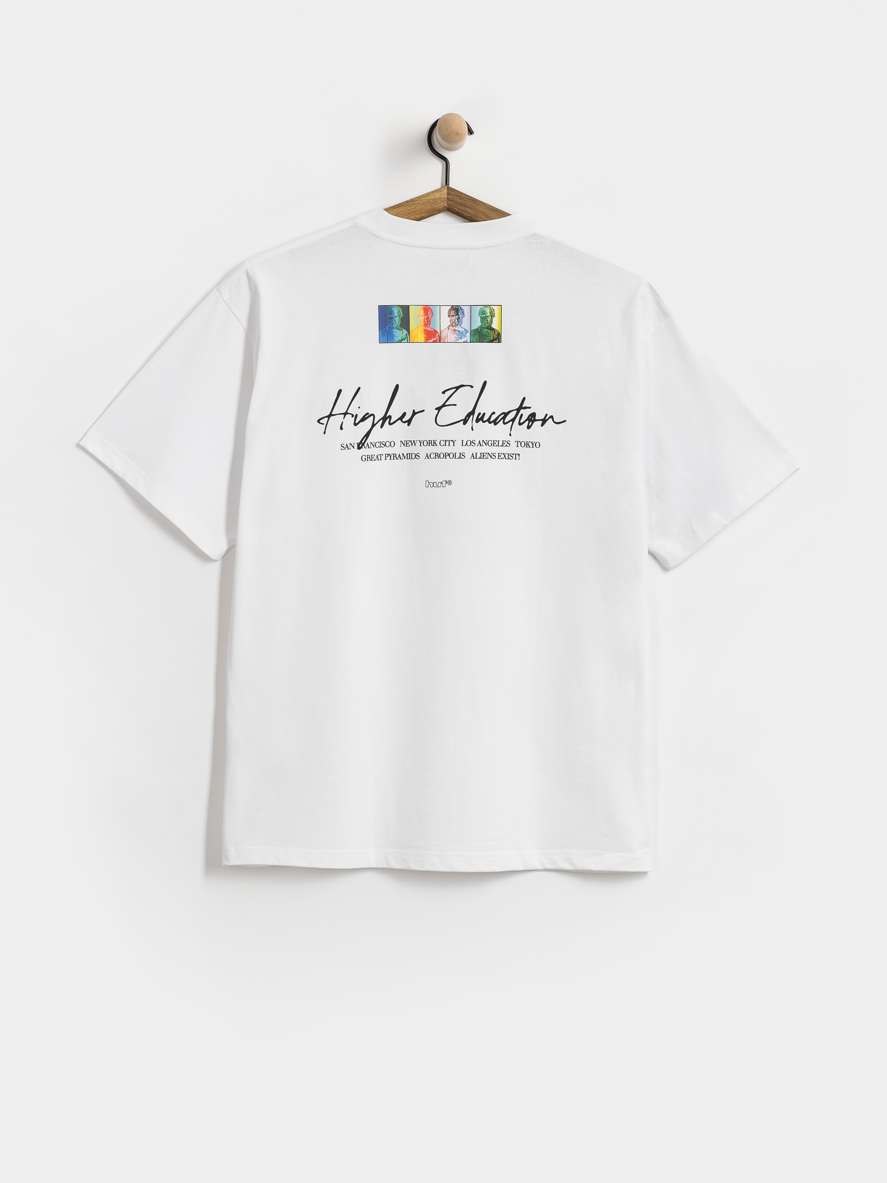 Tricou HUF Higher Education (white)