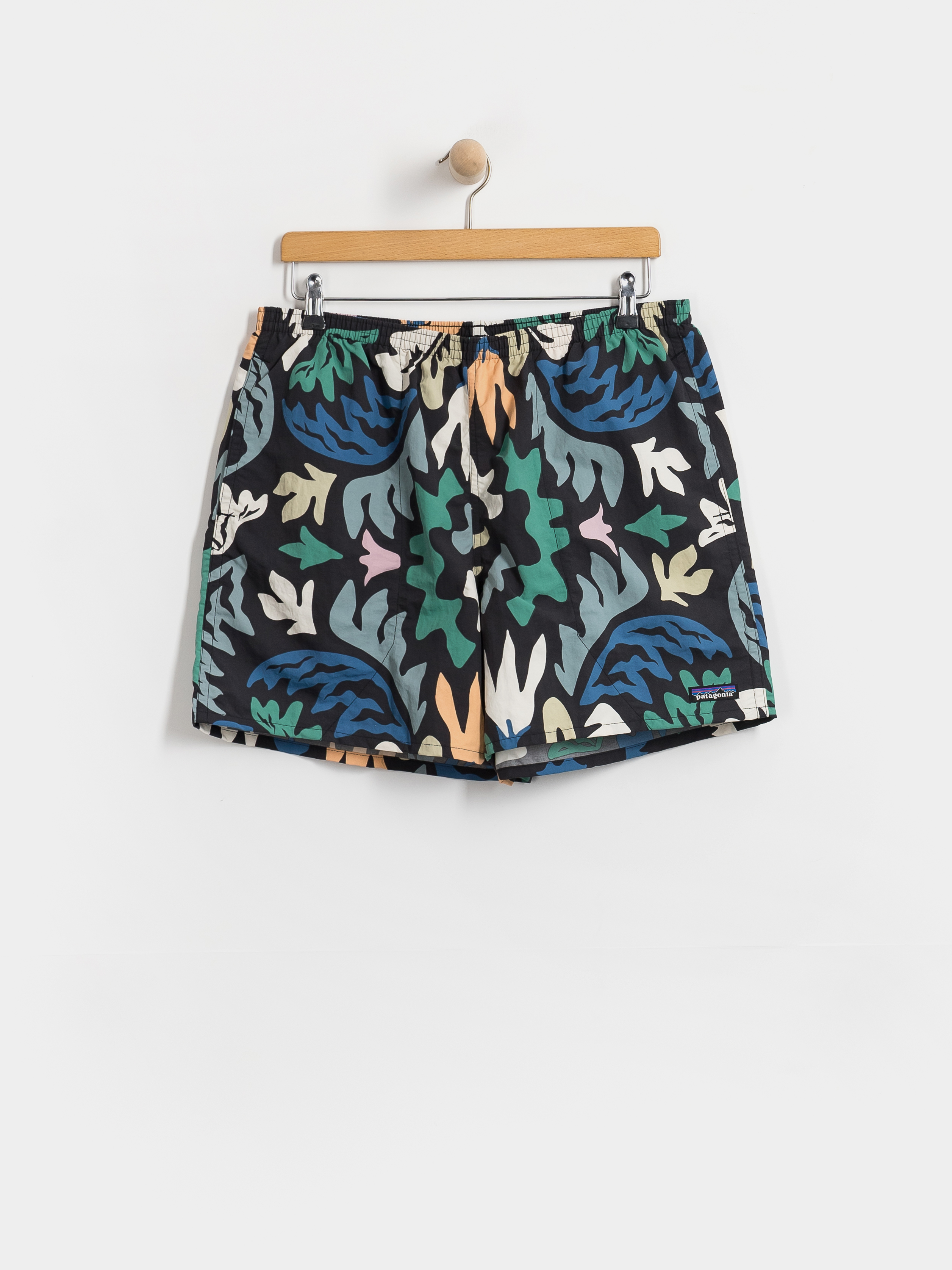 Pantaloni scuru021bi Patagonia Baggies 5in (kaleido/black)