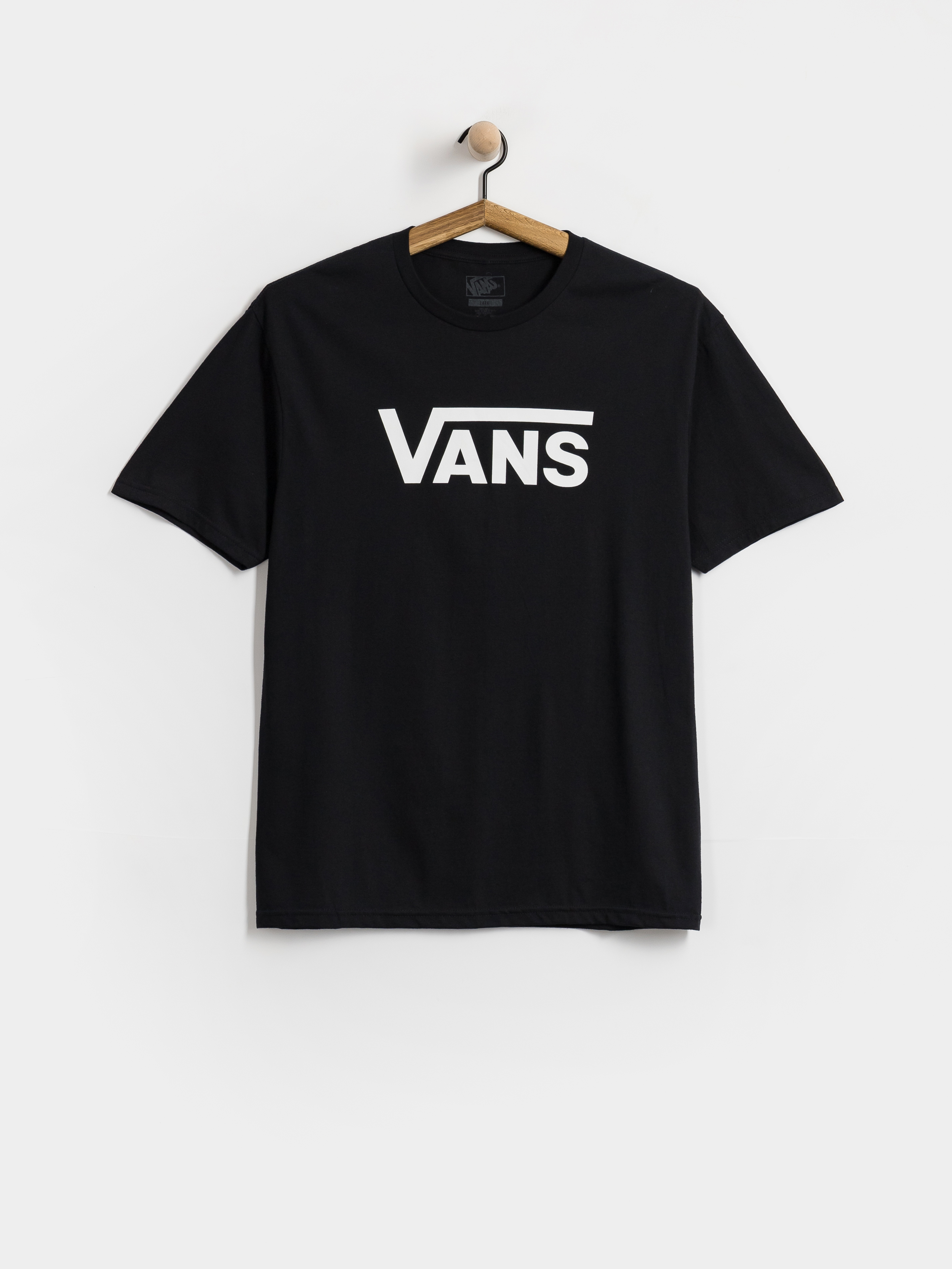 Tricou Vans Classic Drop V (black/white)