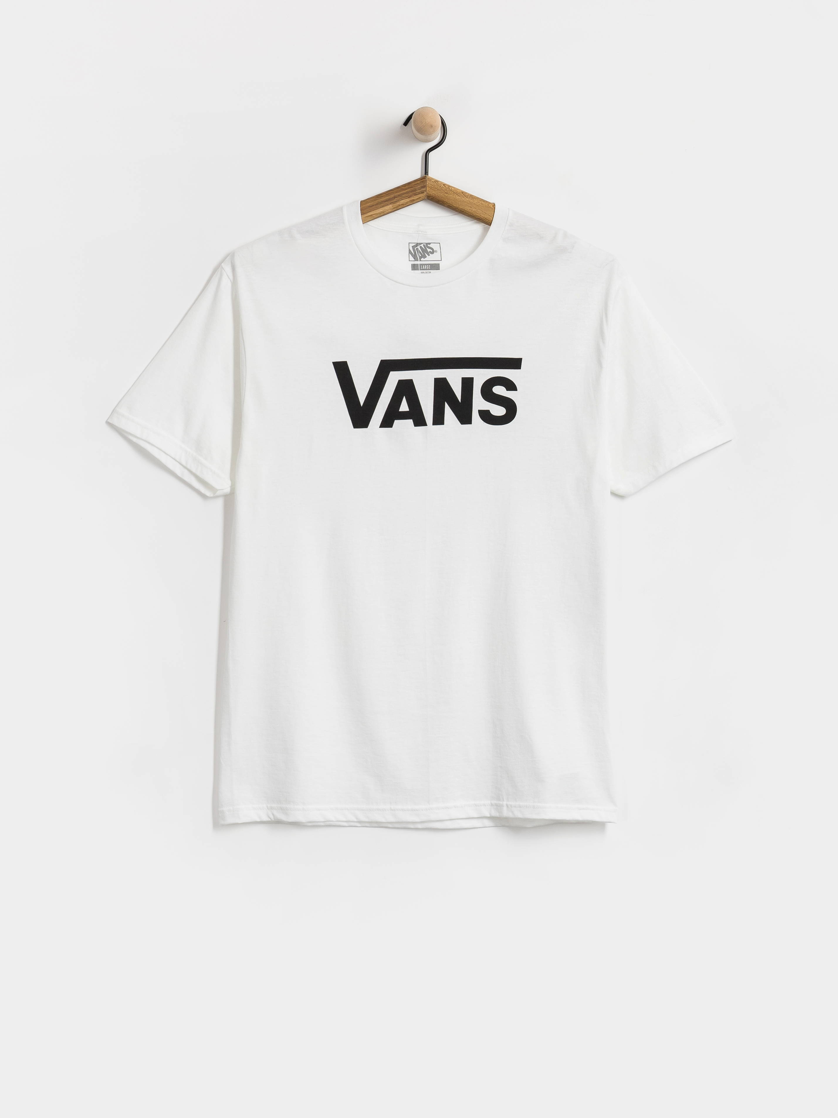 Tricou Vans Classic Drop V (white/black)