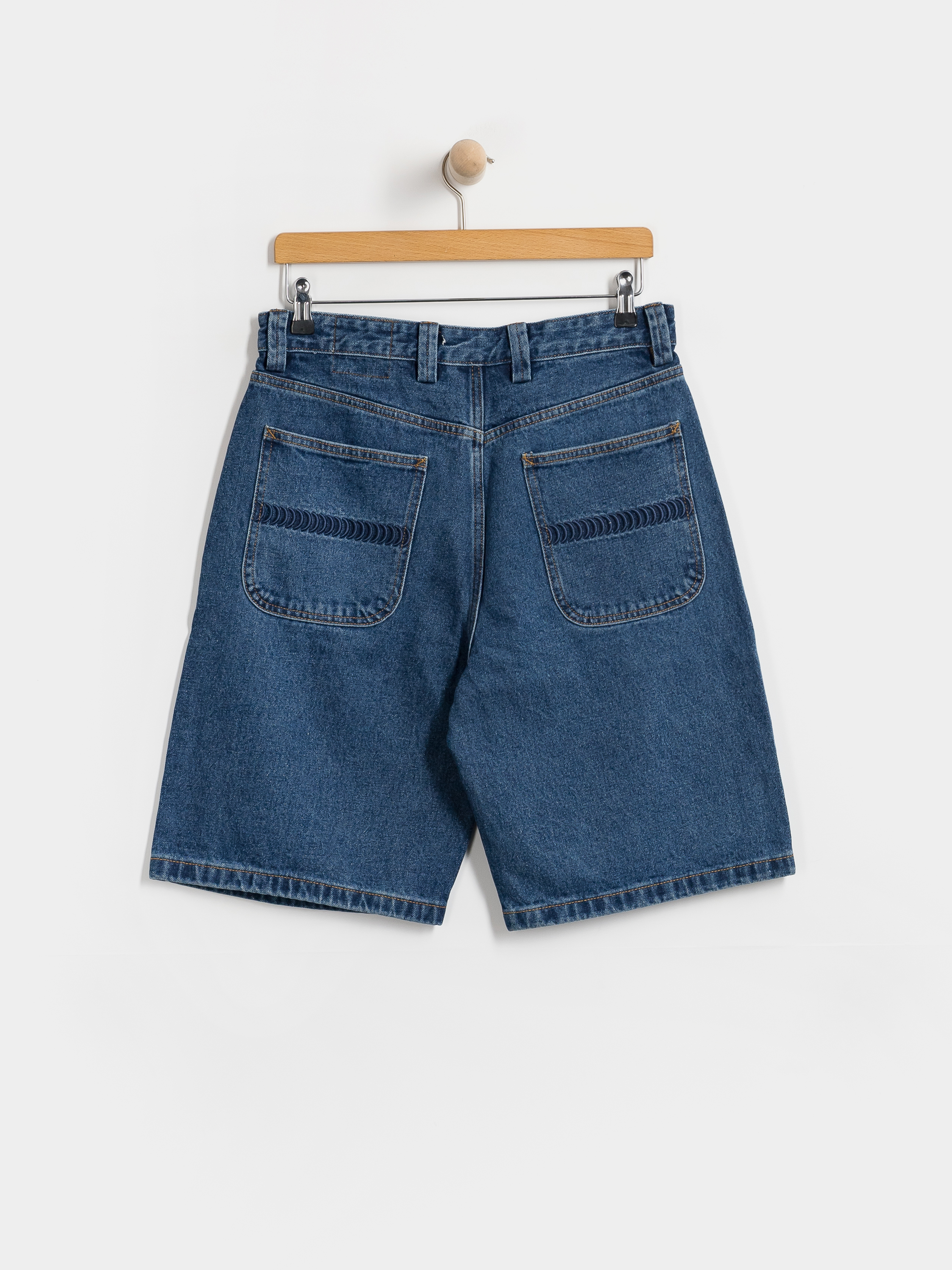 Pantaloni scurți Spitfire Bighead Fill Denim (medium stone wash)