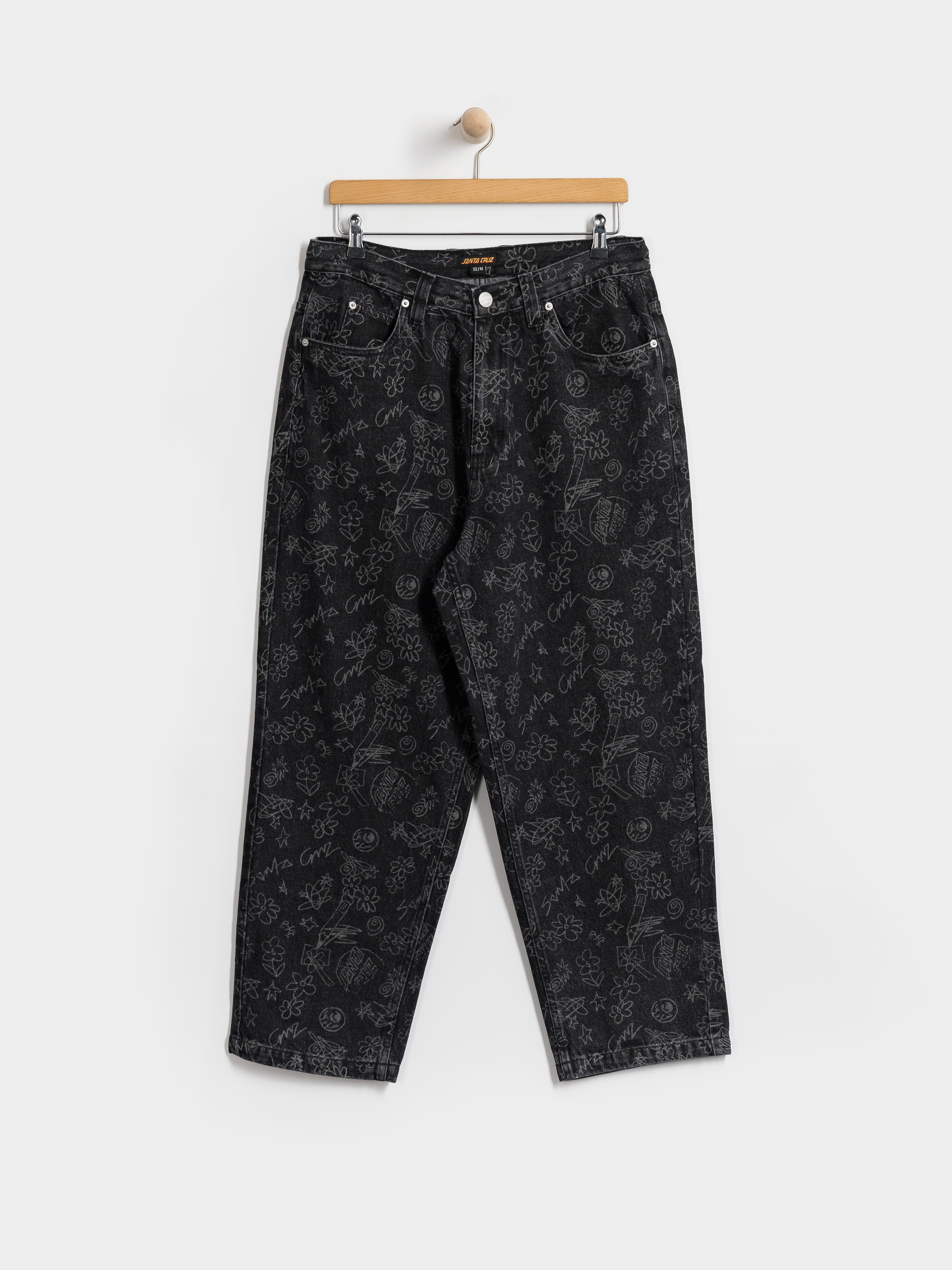 Pantaloni Santa Cruz Big Pants (artificial scribble)