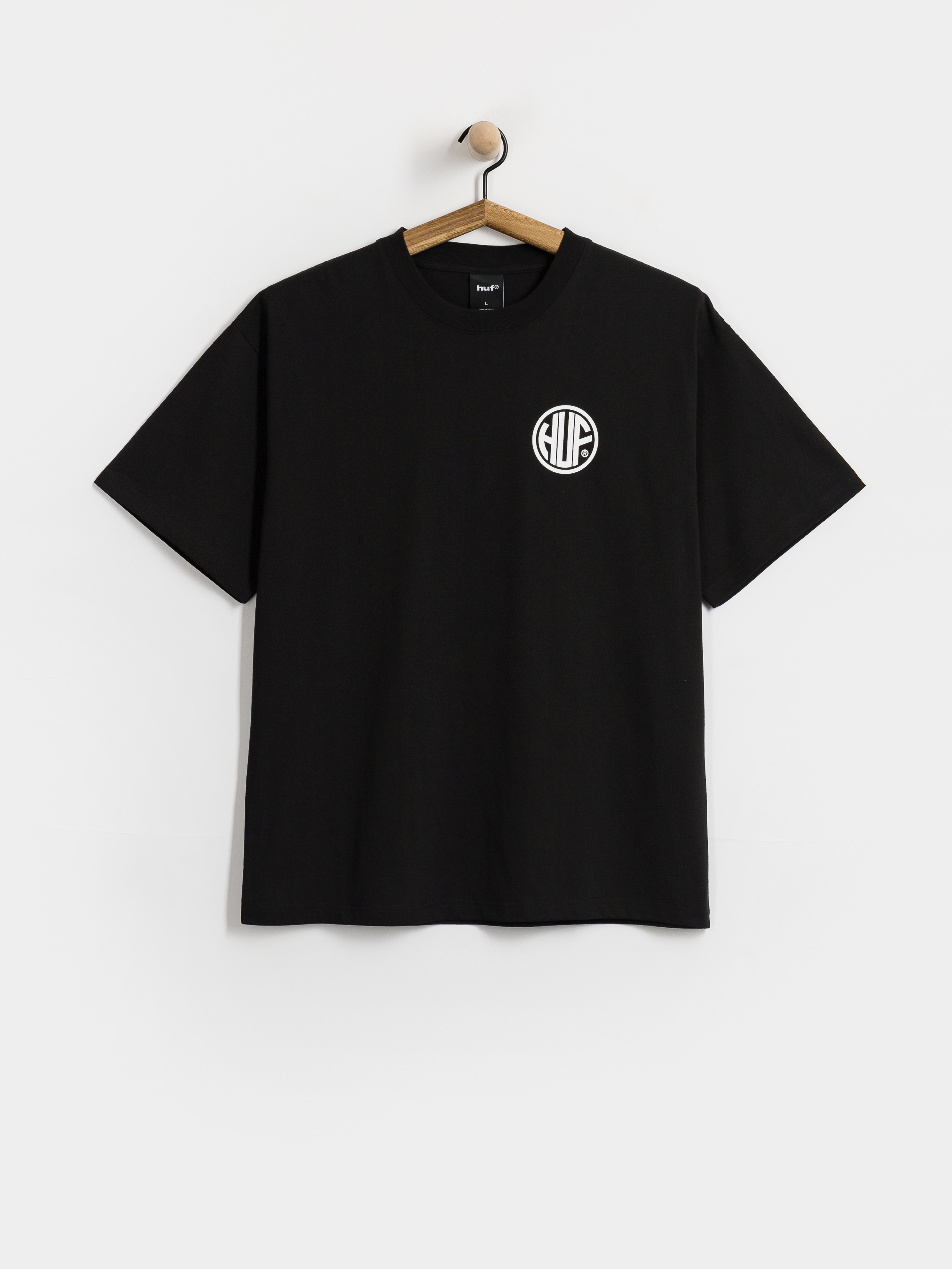 Tricou HUF Regional (black/white)