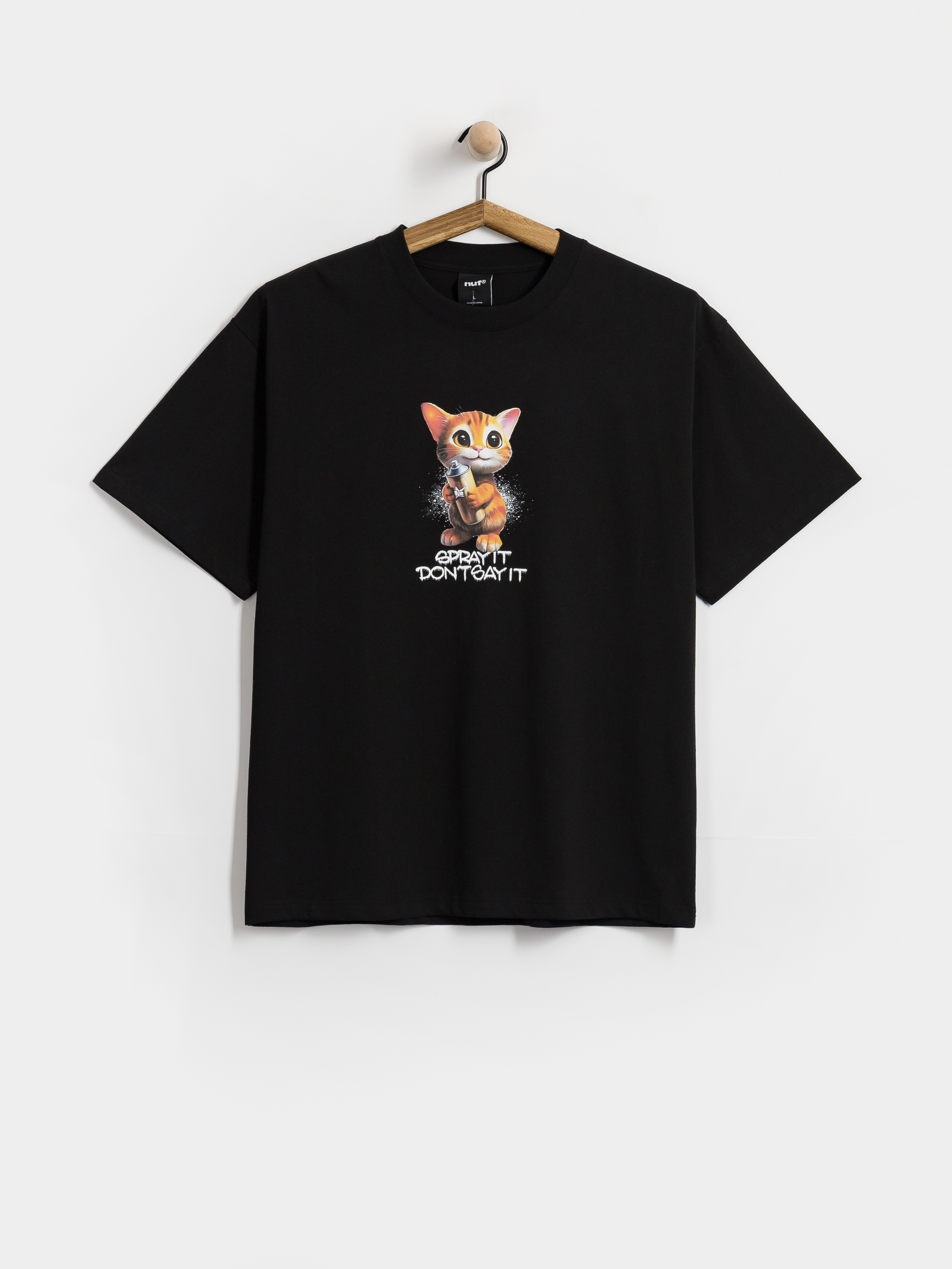 Tricou HUF Spray It (black)