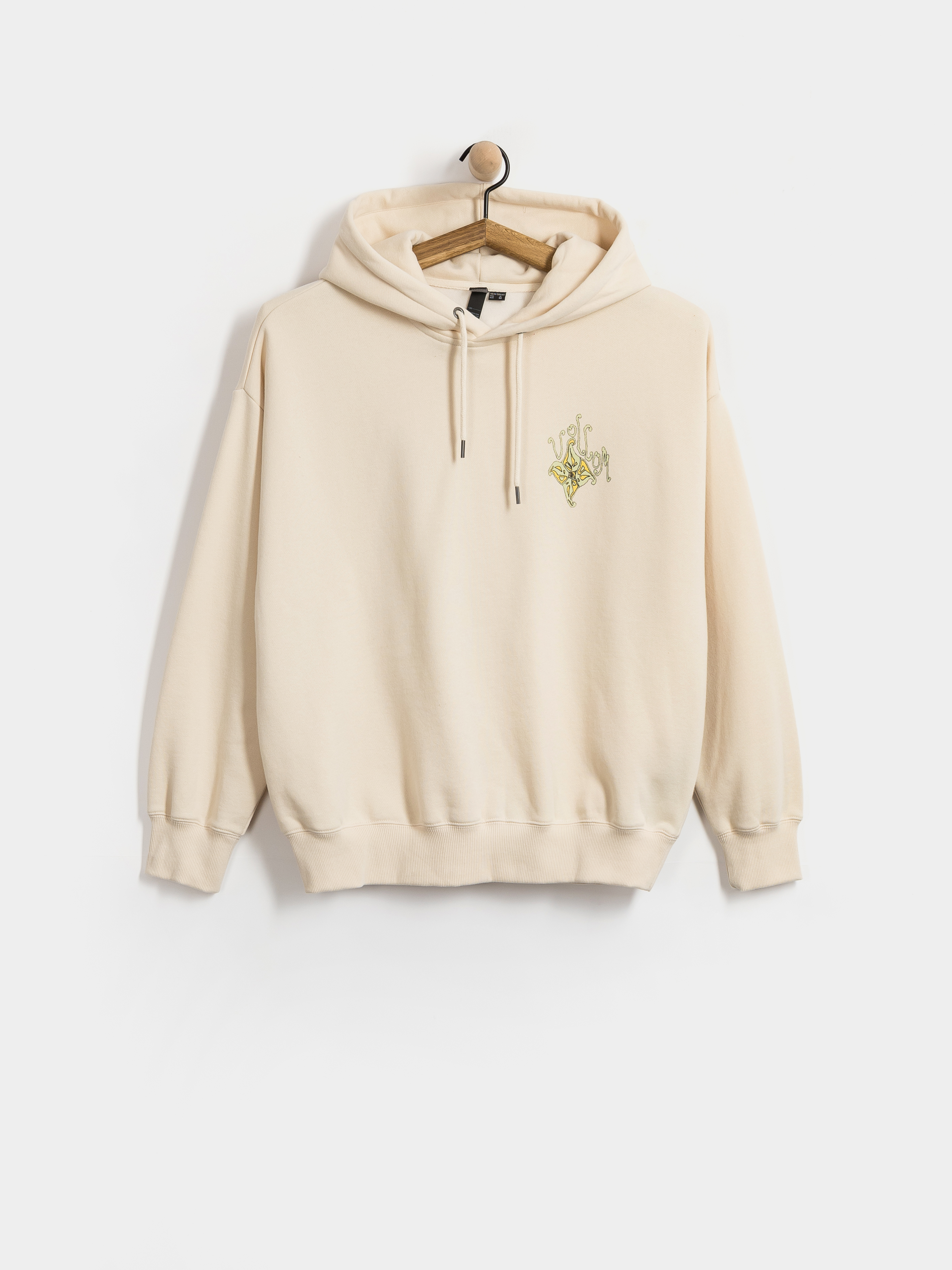 Hanorac cu glugă Volcom Moove On HD Wmn (vintage white)