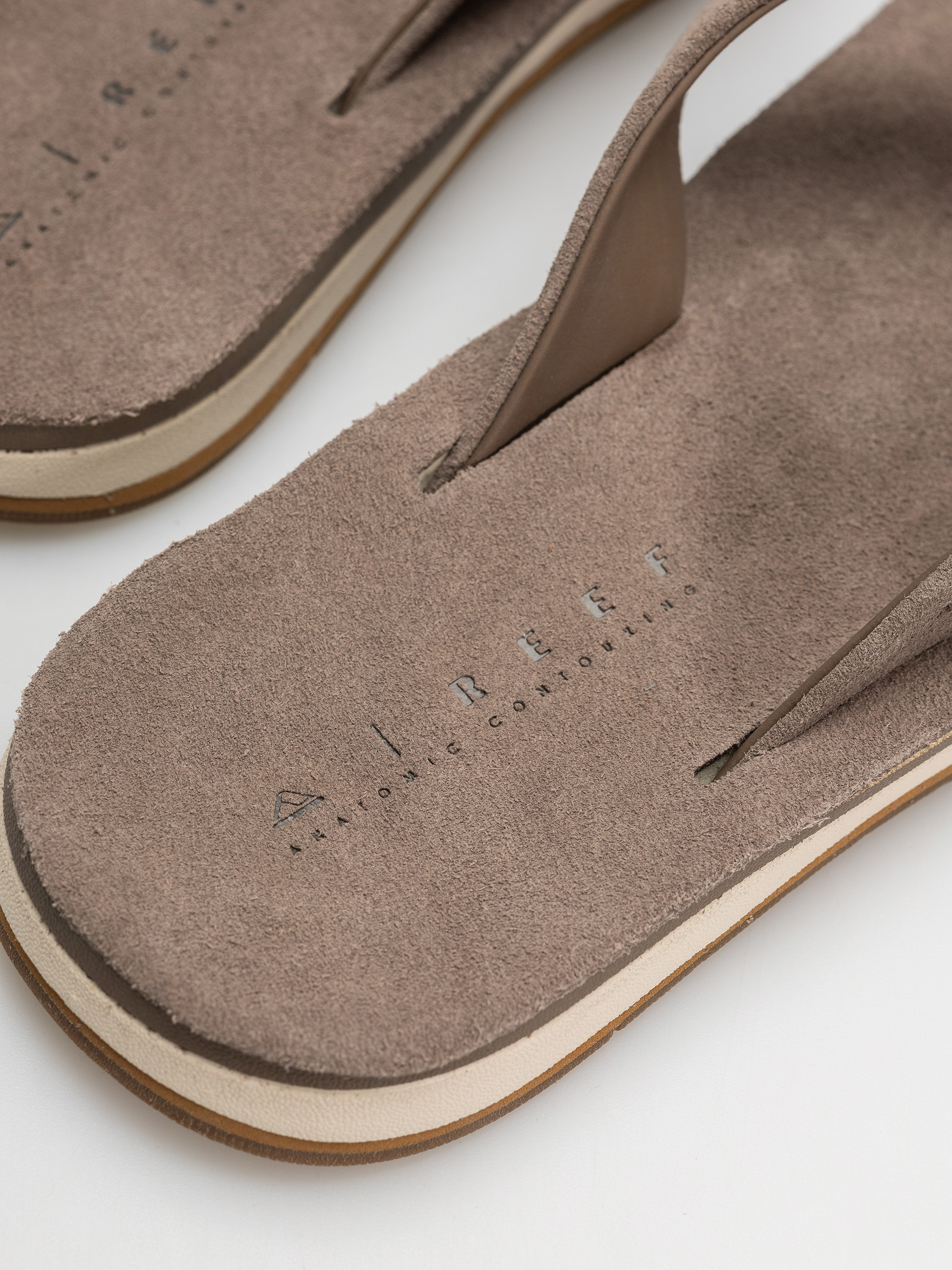 papuci de plajă Reef Ojai Classic (brown suede)