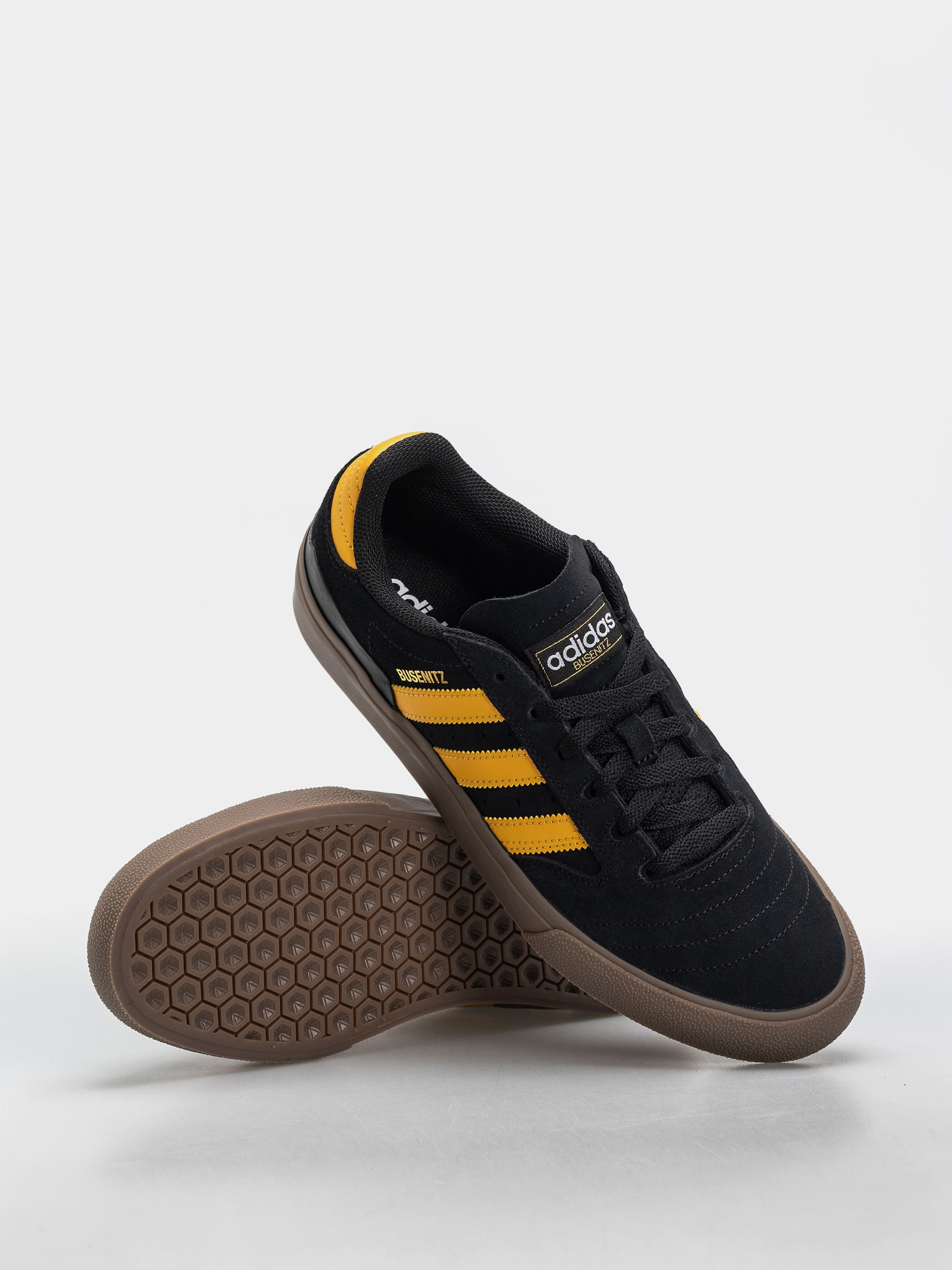 Pantofi adidas Busenitz Vulc II (cblack/preyel/gum4)