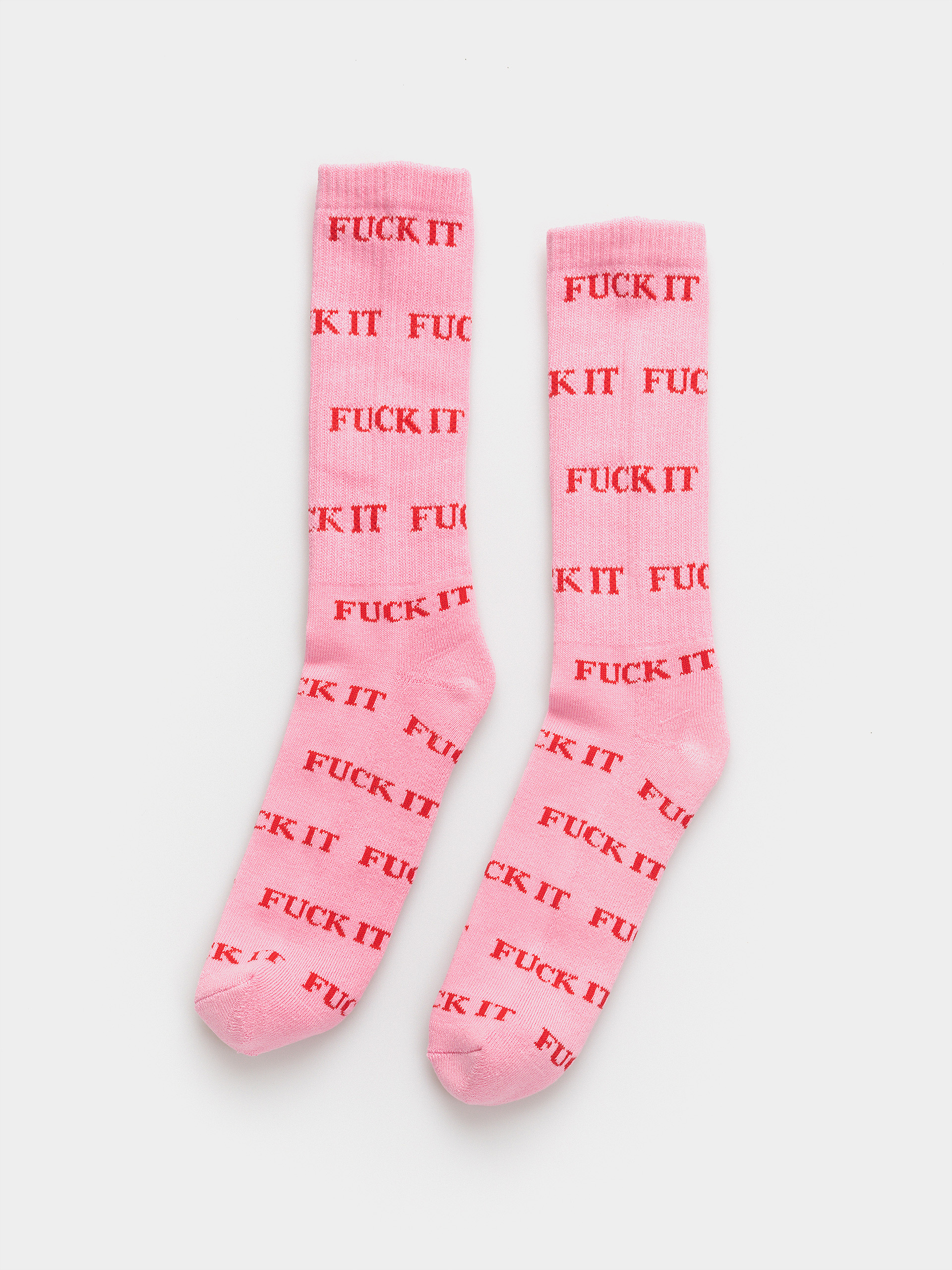 Șosete HUF Fuck It (rose)