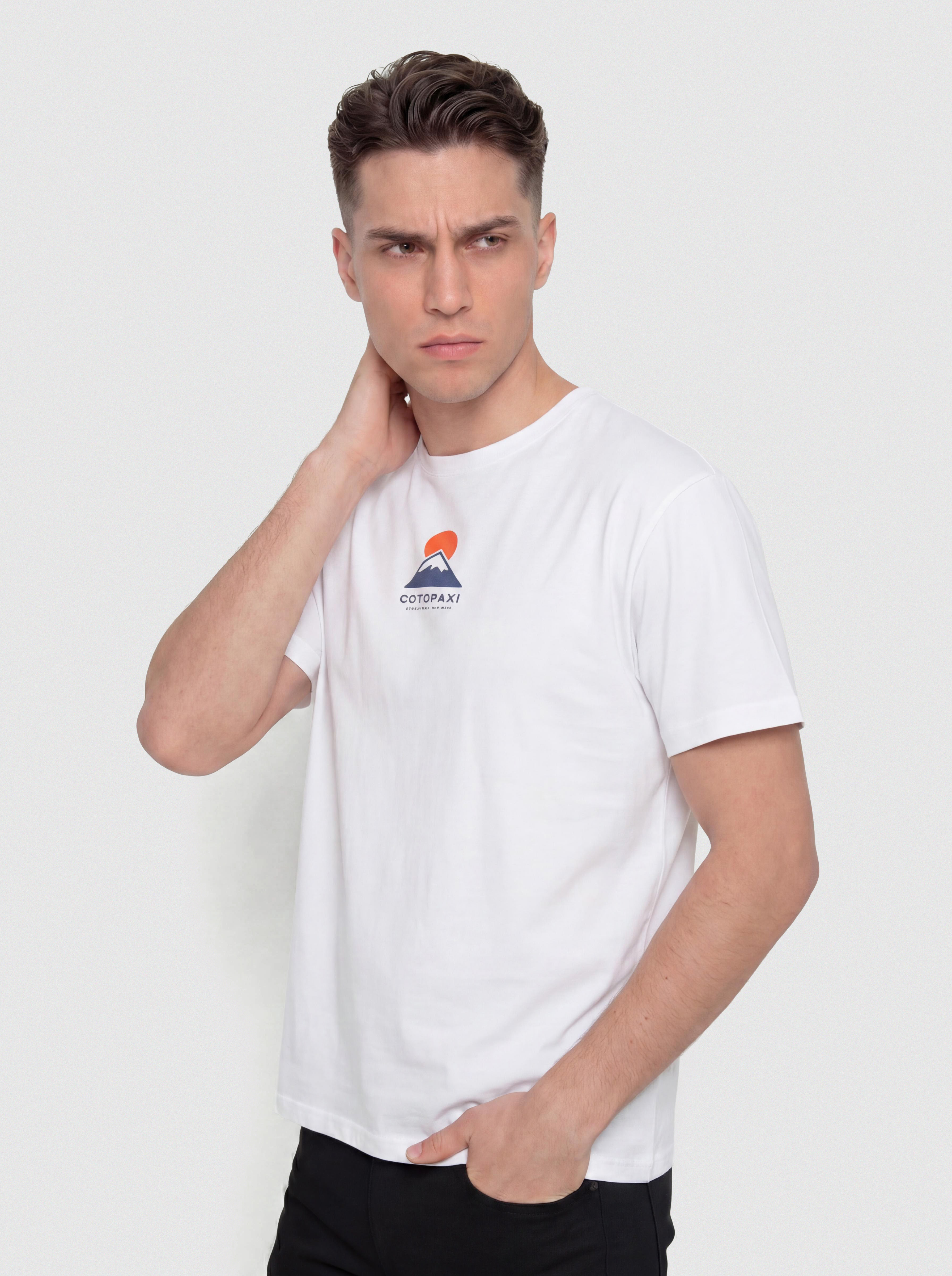 Tricou Cotopaxi Mountain (white)