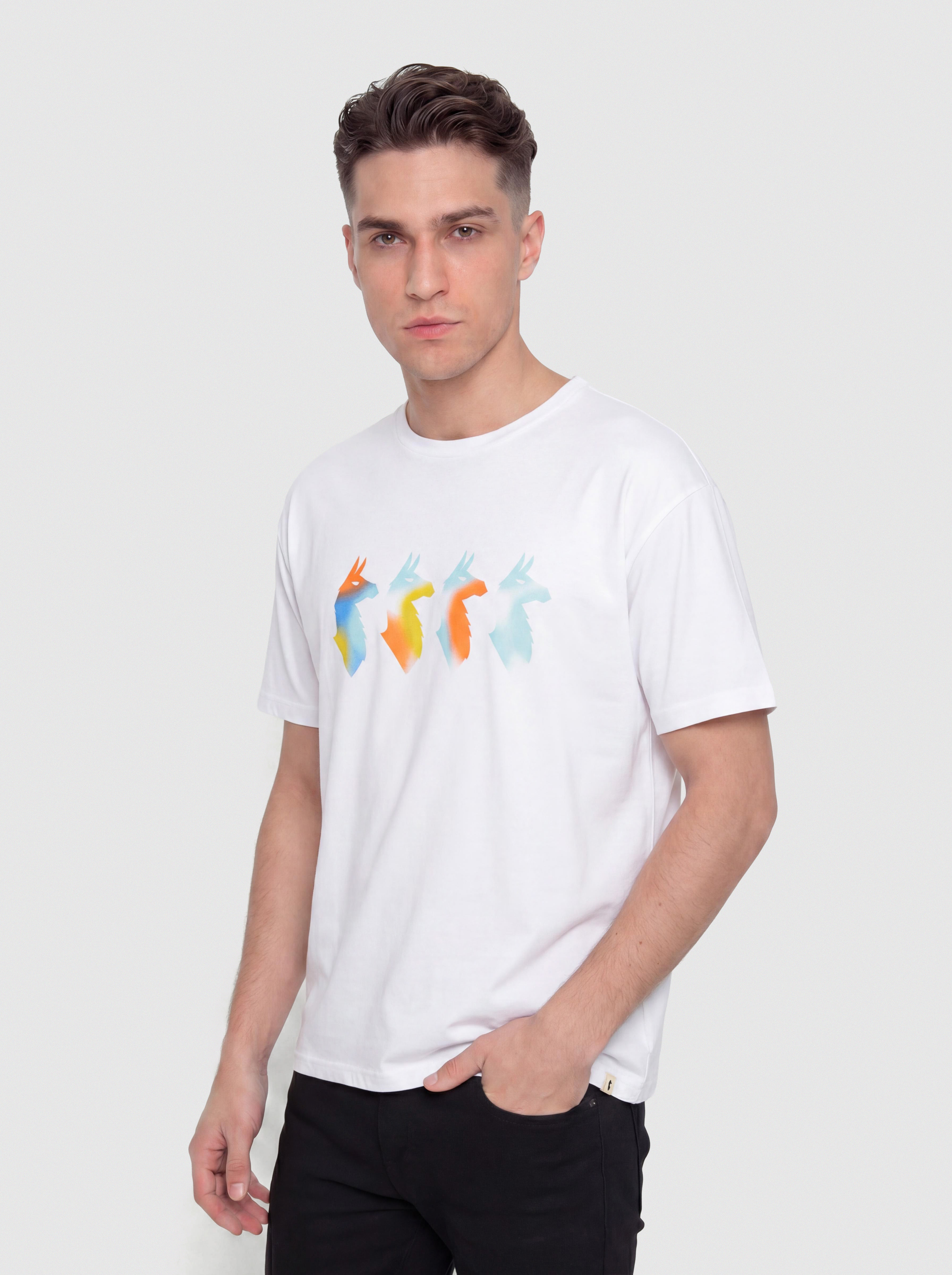Tricou Cotopaxi Cuatro Bitmap (white)