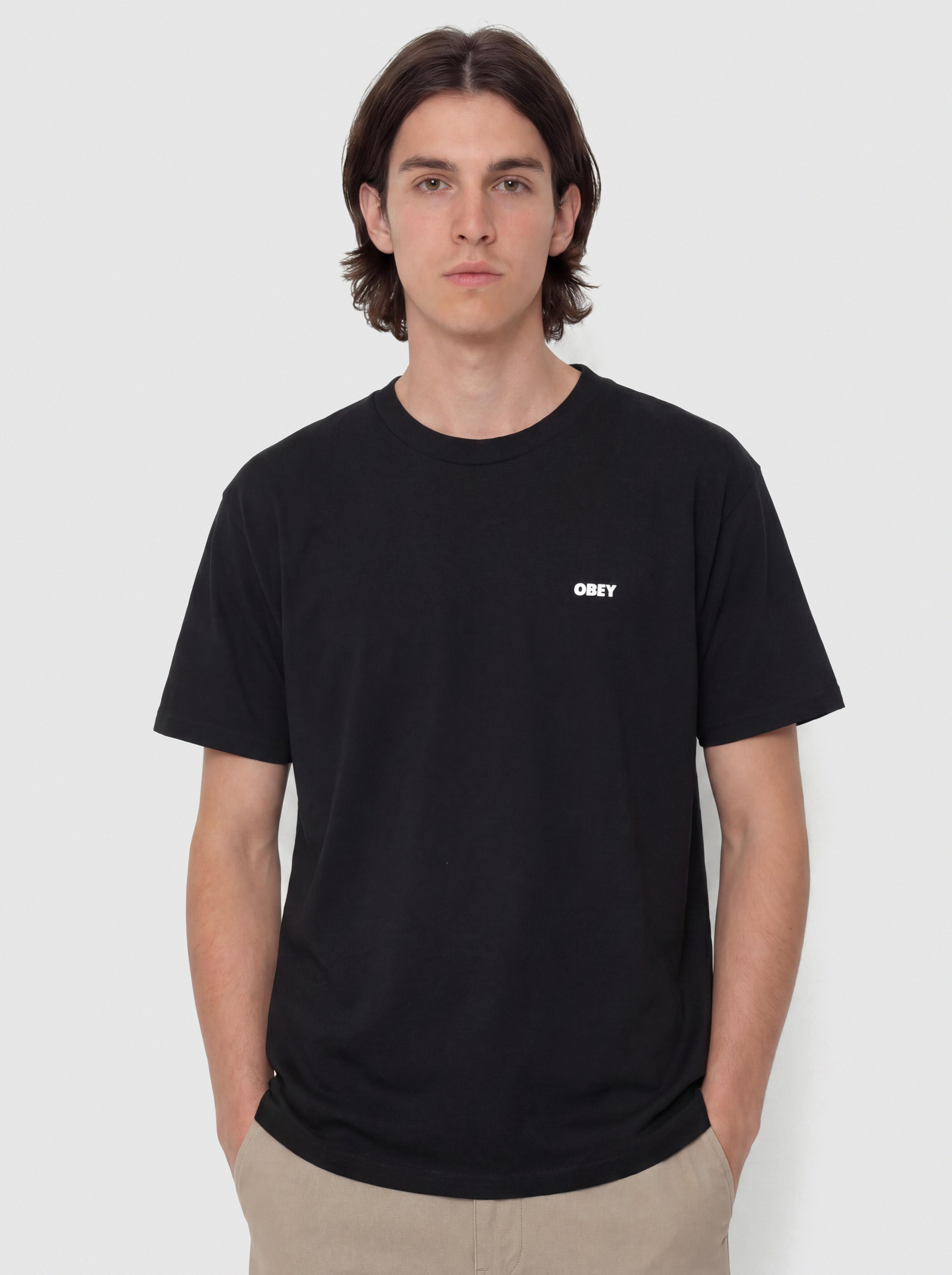 Tricou OBEY Chalky Icon (black)