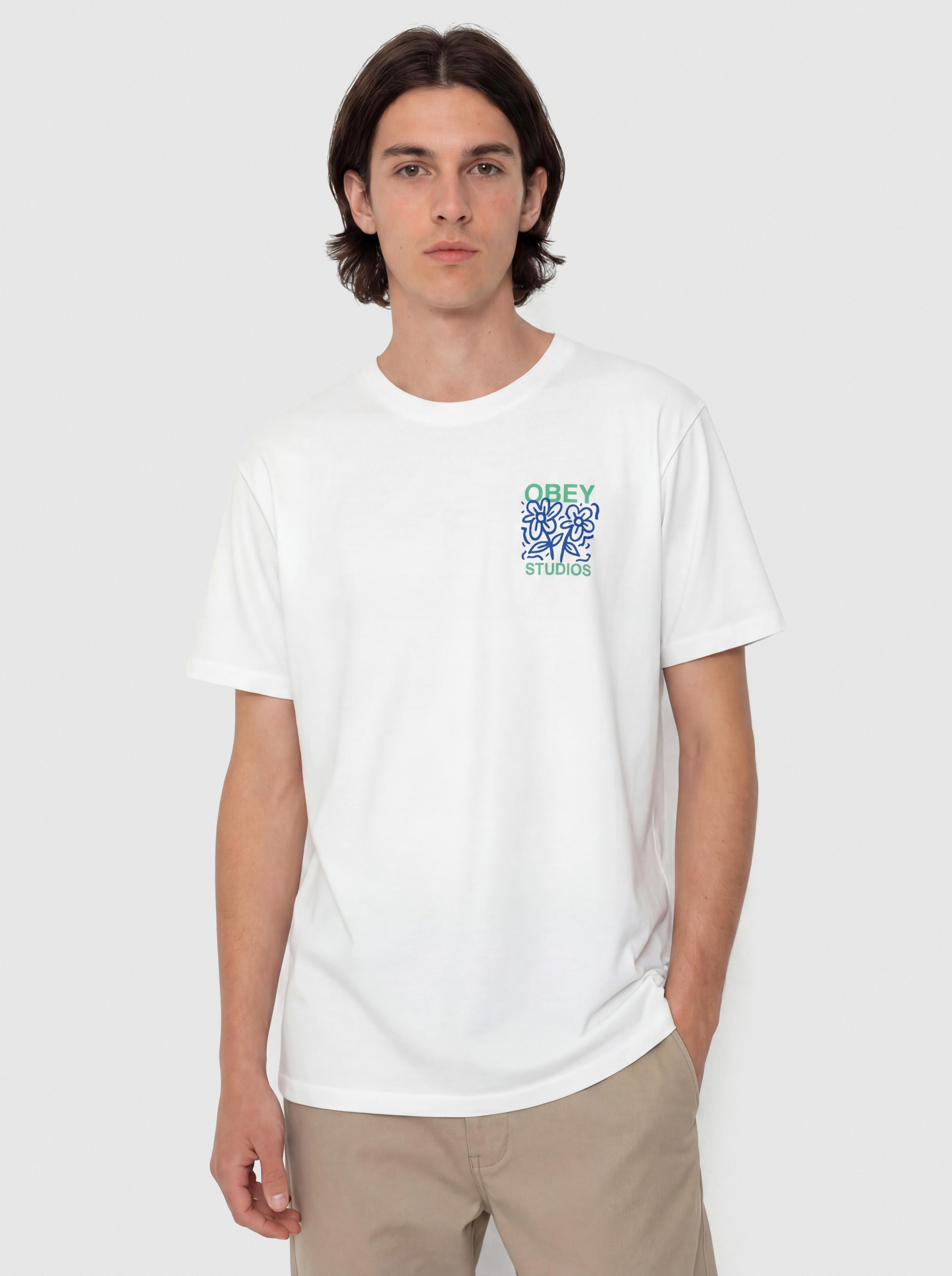 Tricou OBEY Grown With Love (white)