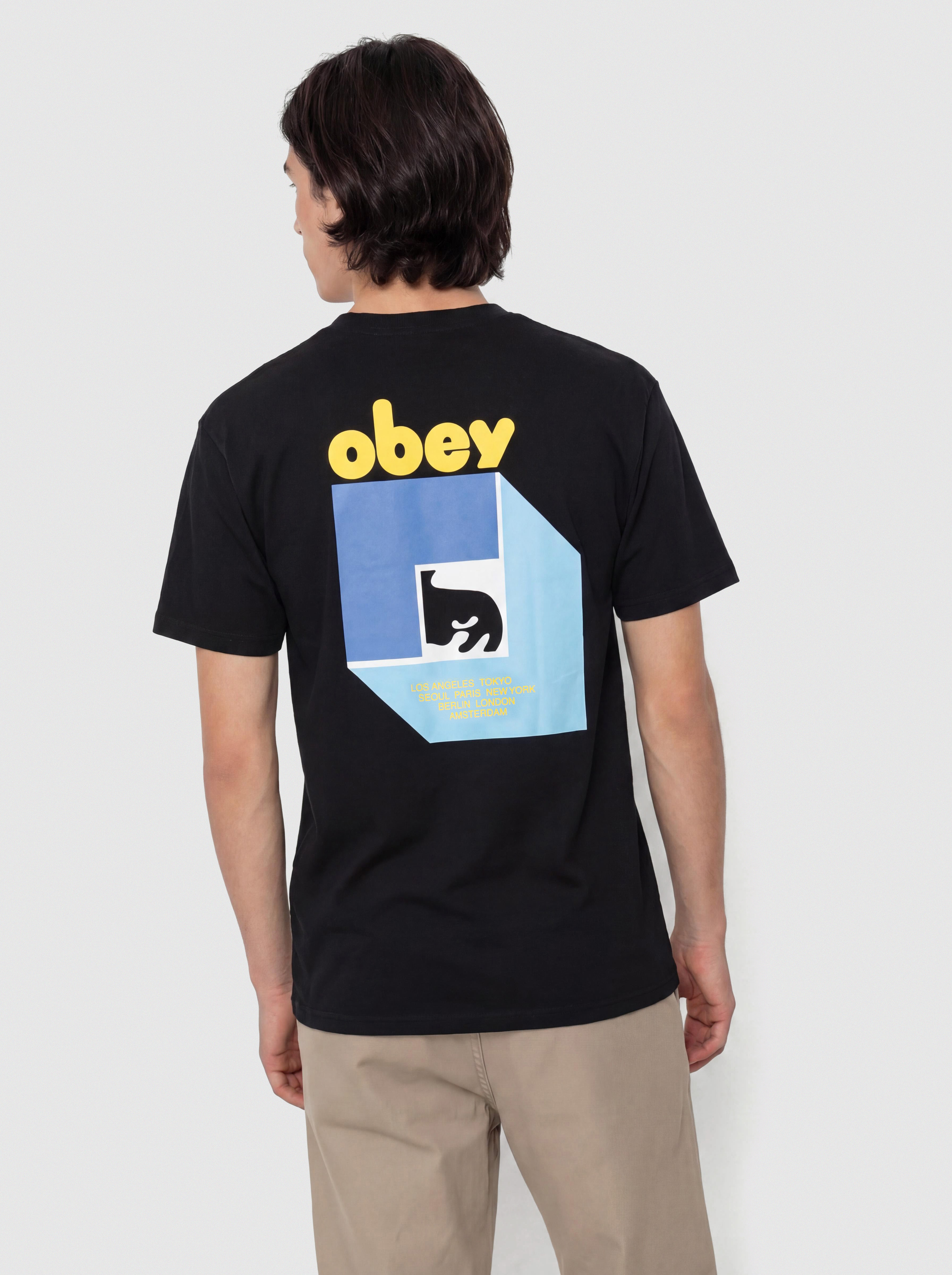 Tricou OBEY Peep Hole (black)