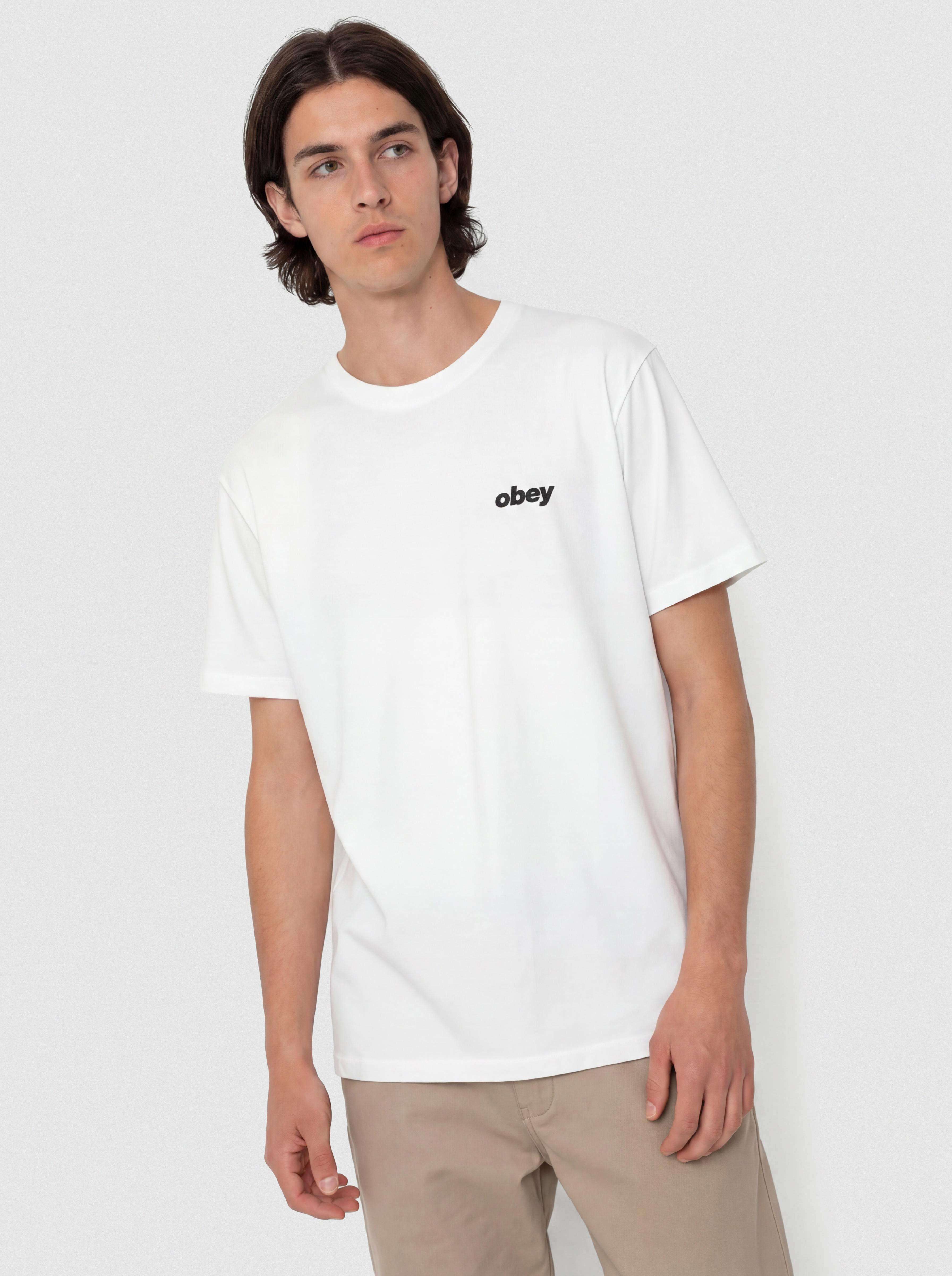Tricou OBEY Dice (white)